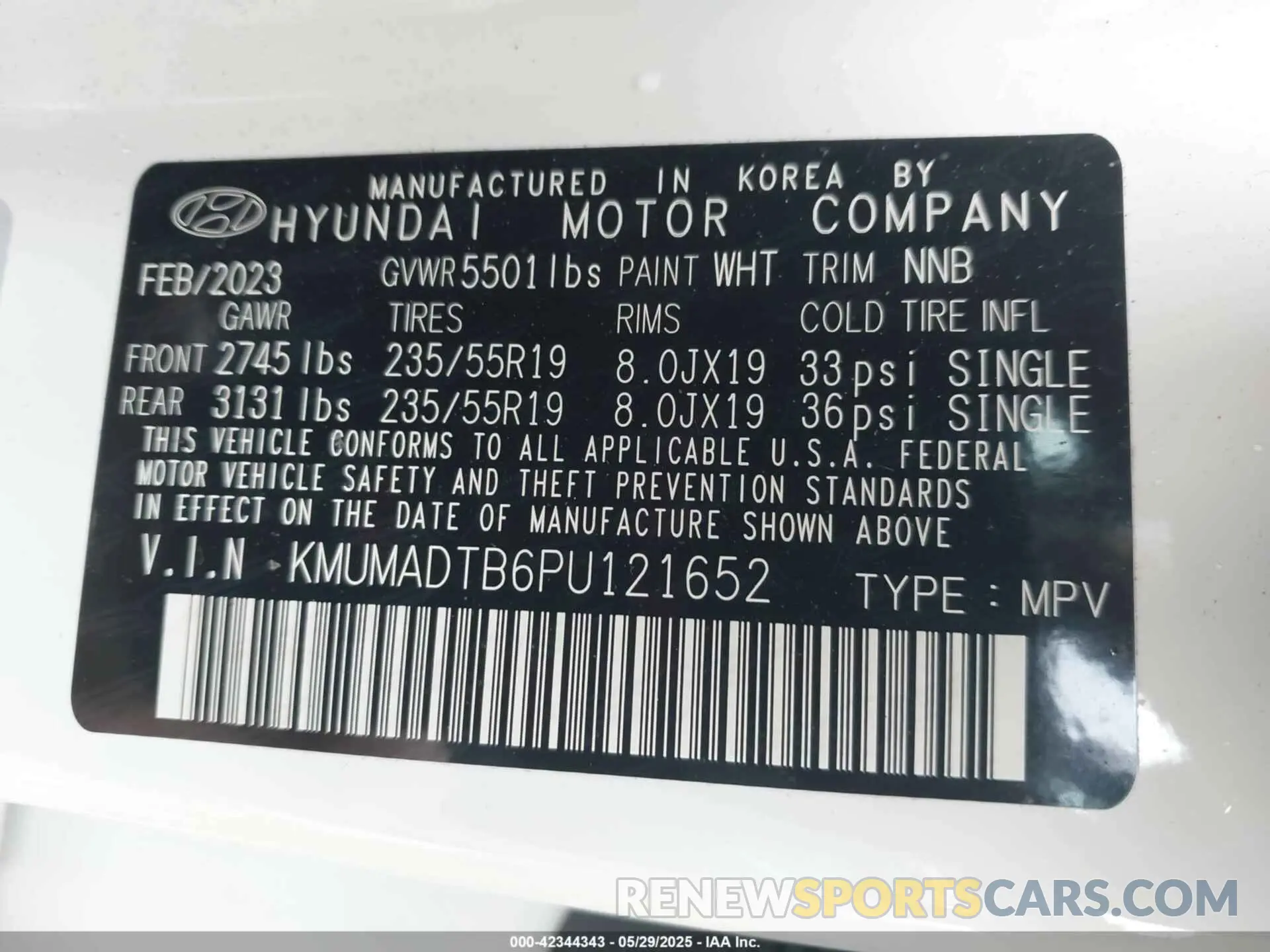 9 Photograph of a damaged car KMUMADTB6PU121652 GENESIS GV70 2023