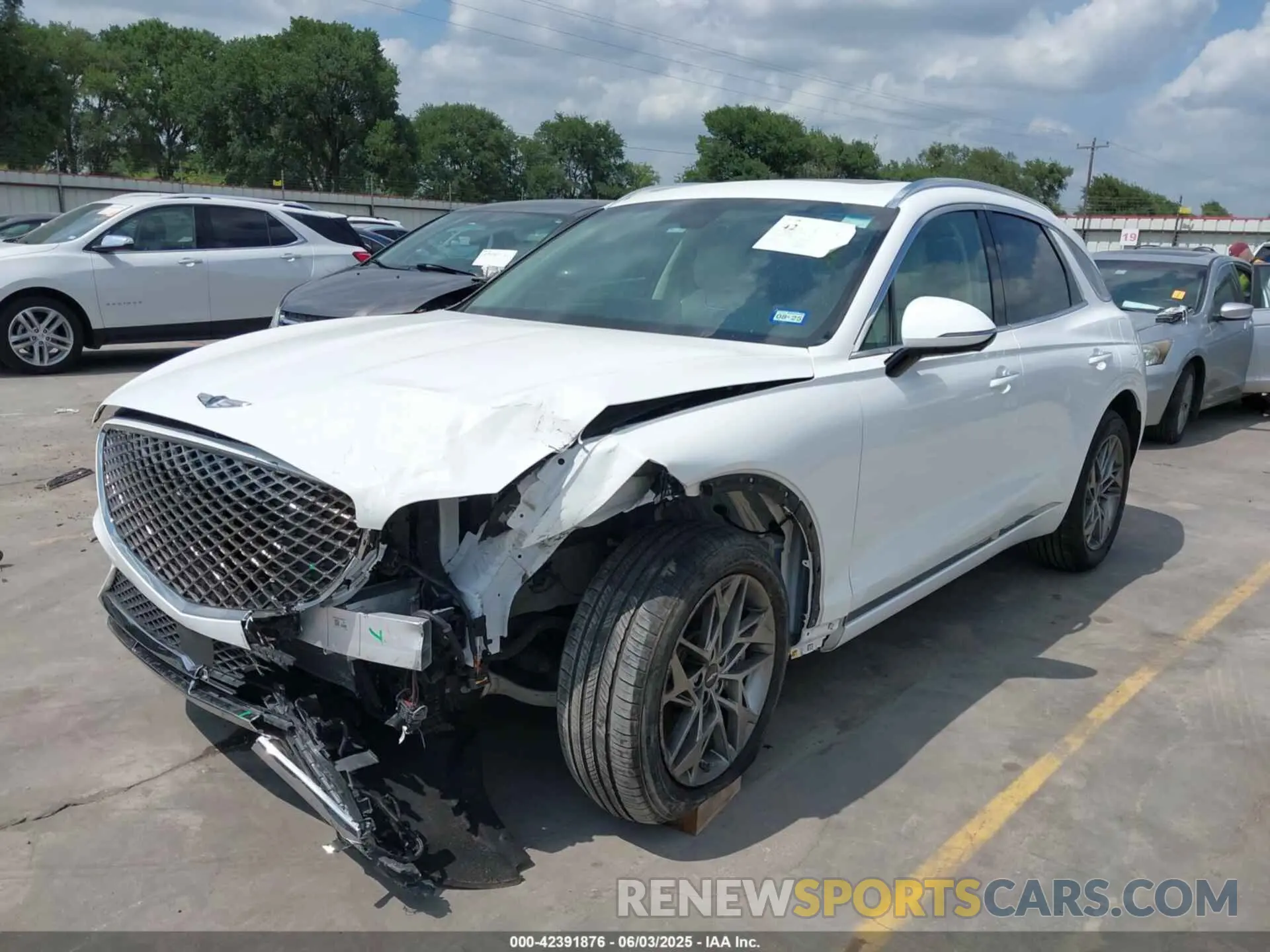 2 Photograph of a damaged car KMUMADTB7PU139111 GENESIS GV70 2023