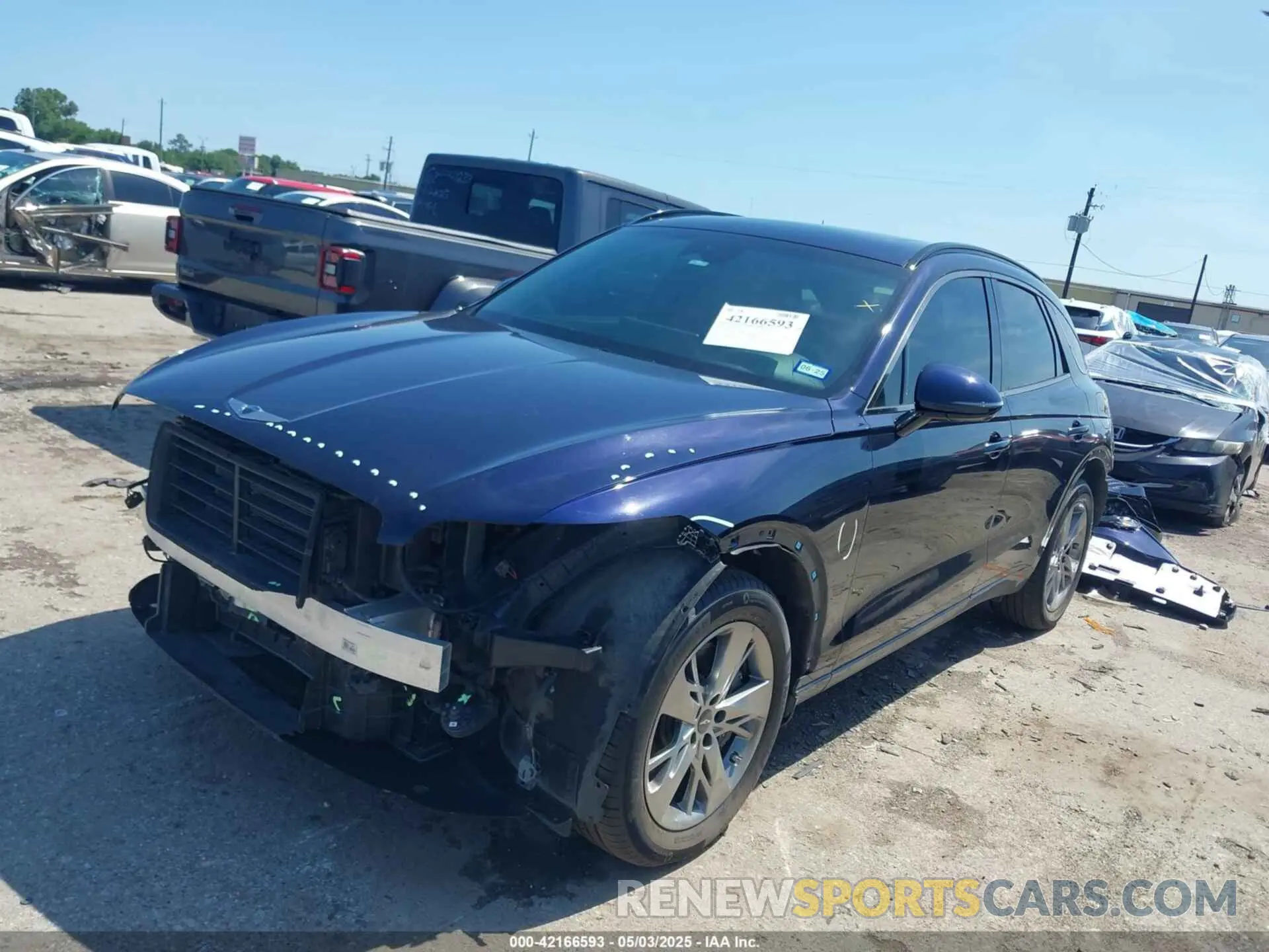 2 Photograph of a damaged car KMUMADTB8PU132393 GENESIS GV70 2023