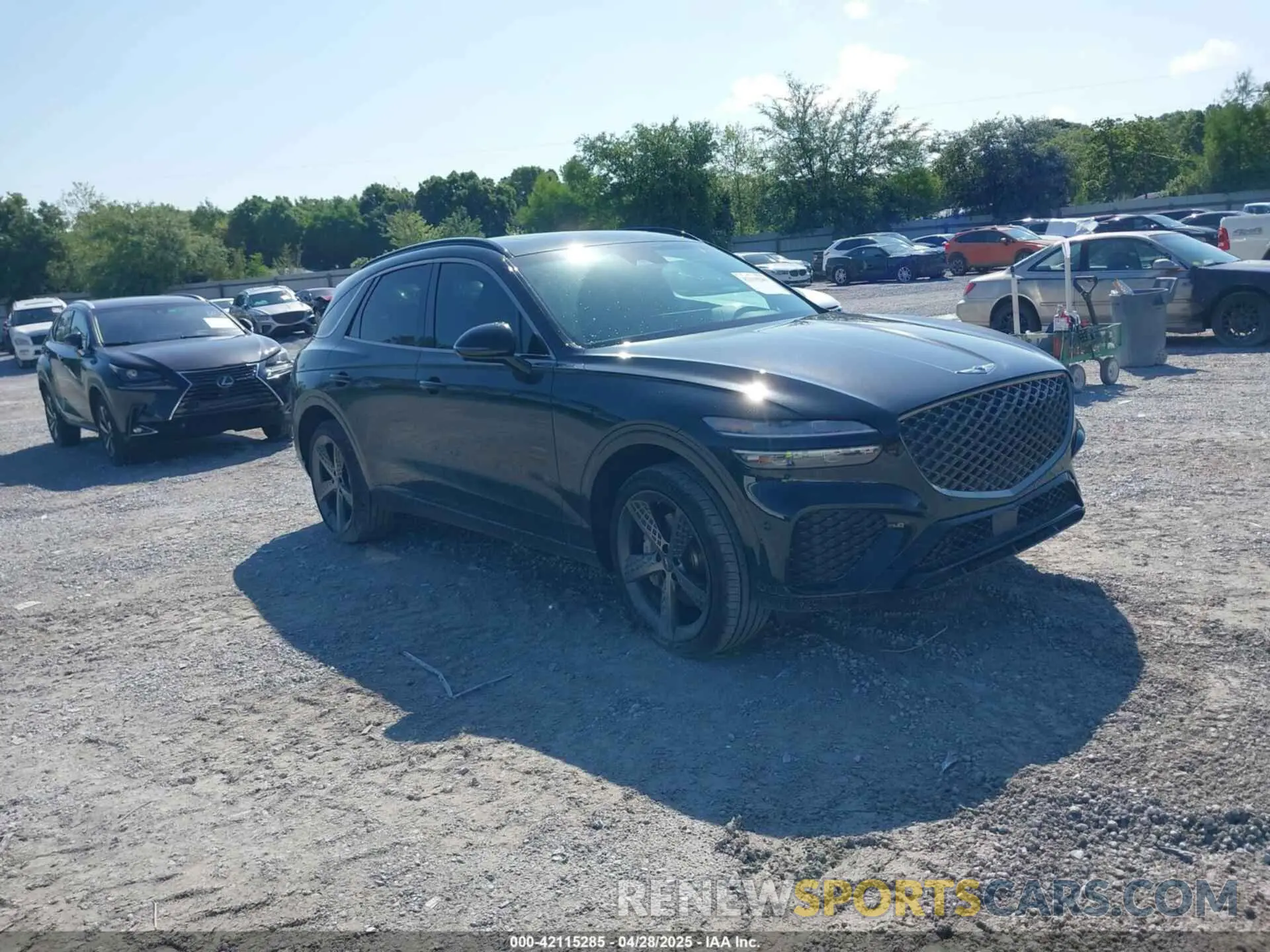 1 Photograph of a damaged car 5NMMADTB7RH012484 GENESIS GV70 2024