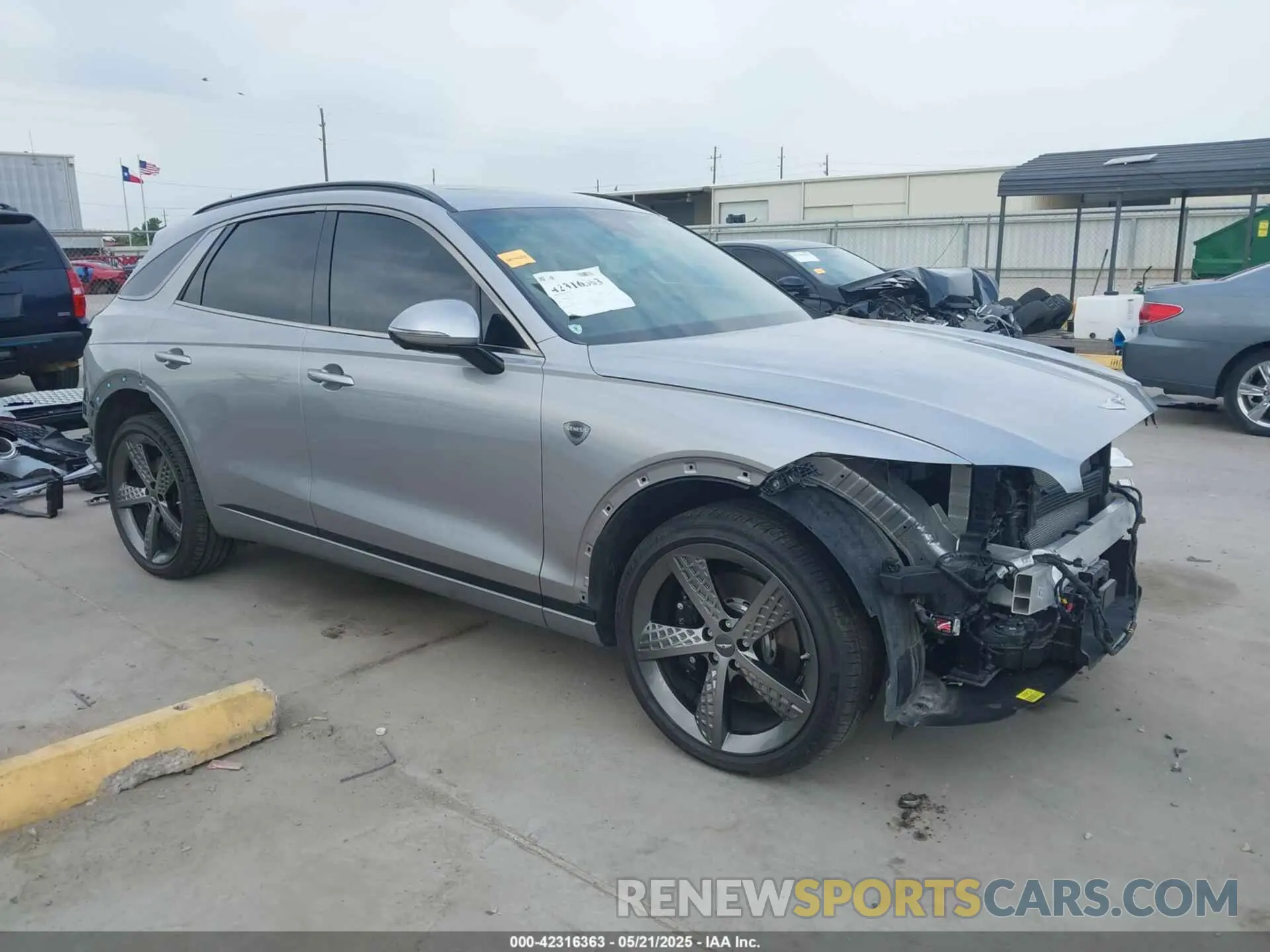 1 Photograph of a damaged car 5NMMCDTC6RH013693 GENESIS GV70 2024