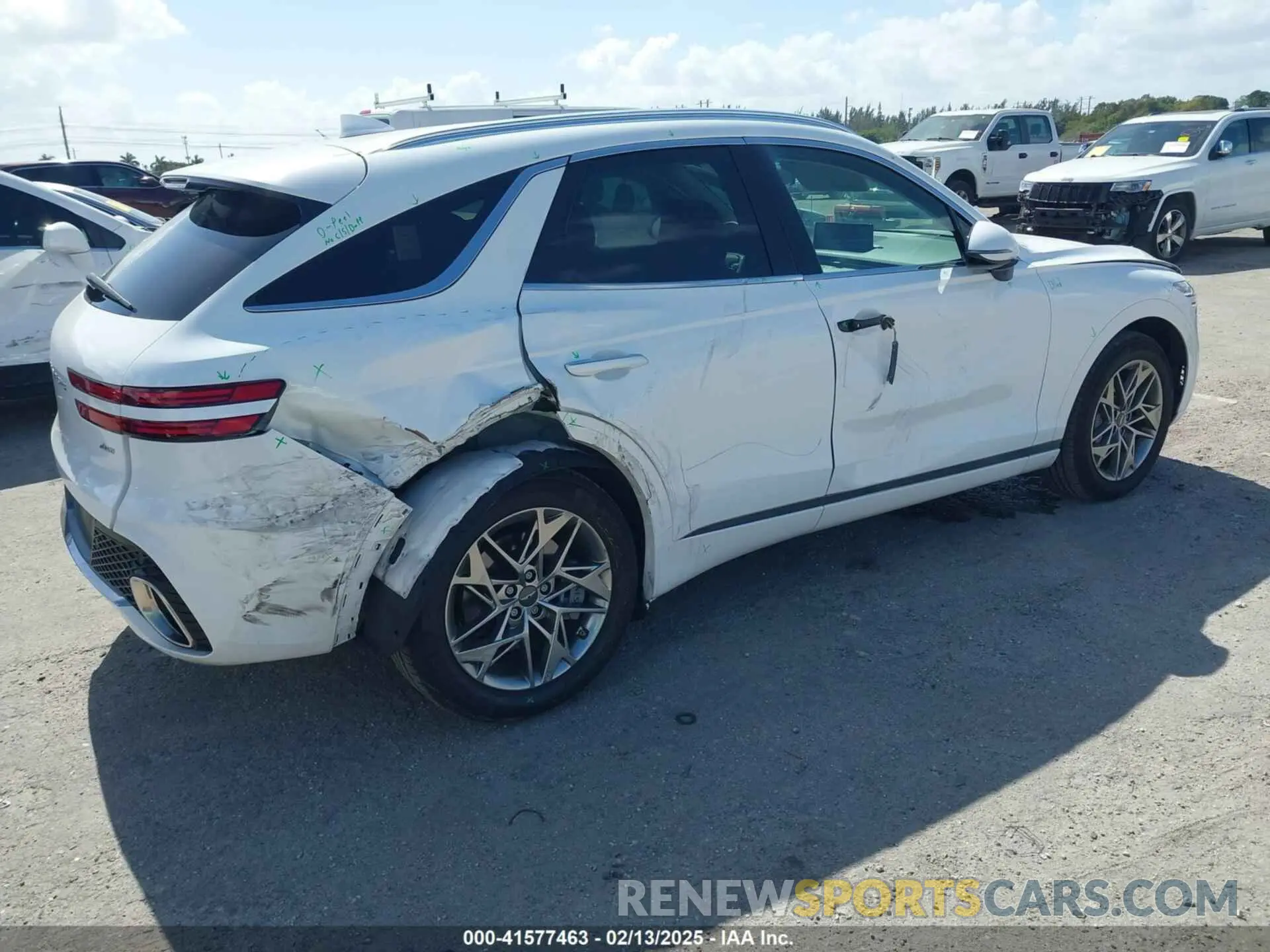 4 Photograph of a damaged car 5NMMADTB1SH024717 GENESIS GV70 2025