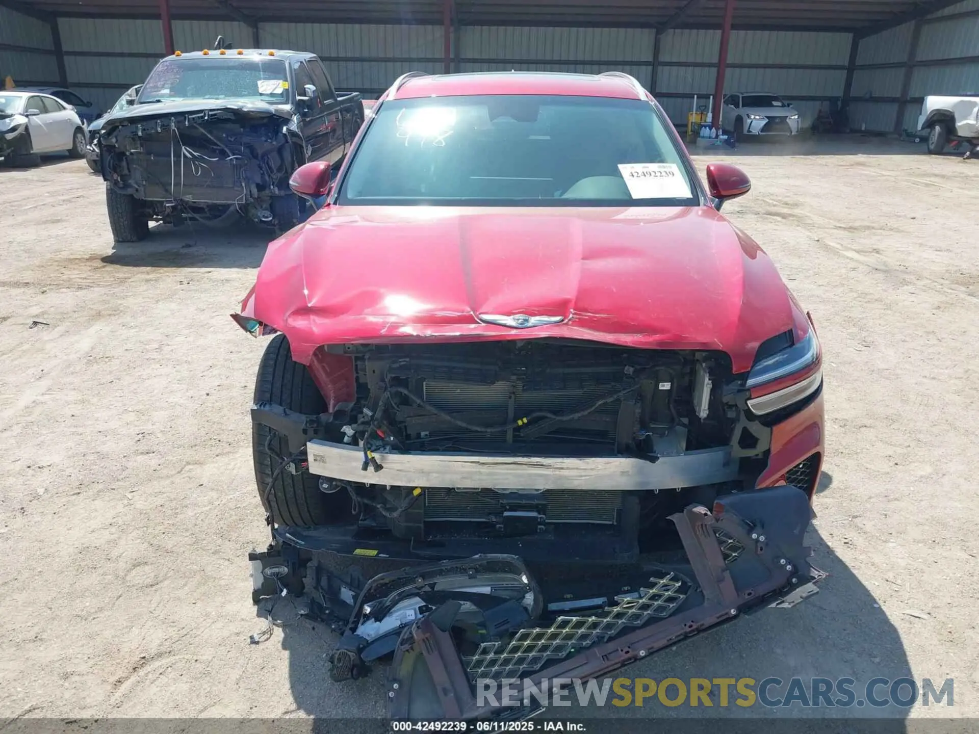 12 Photograph of a damaged car 5NMMADTB4SH026865 GENESIS GV70 2025