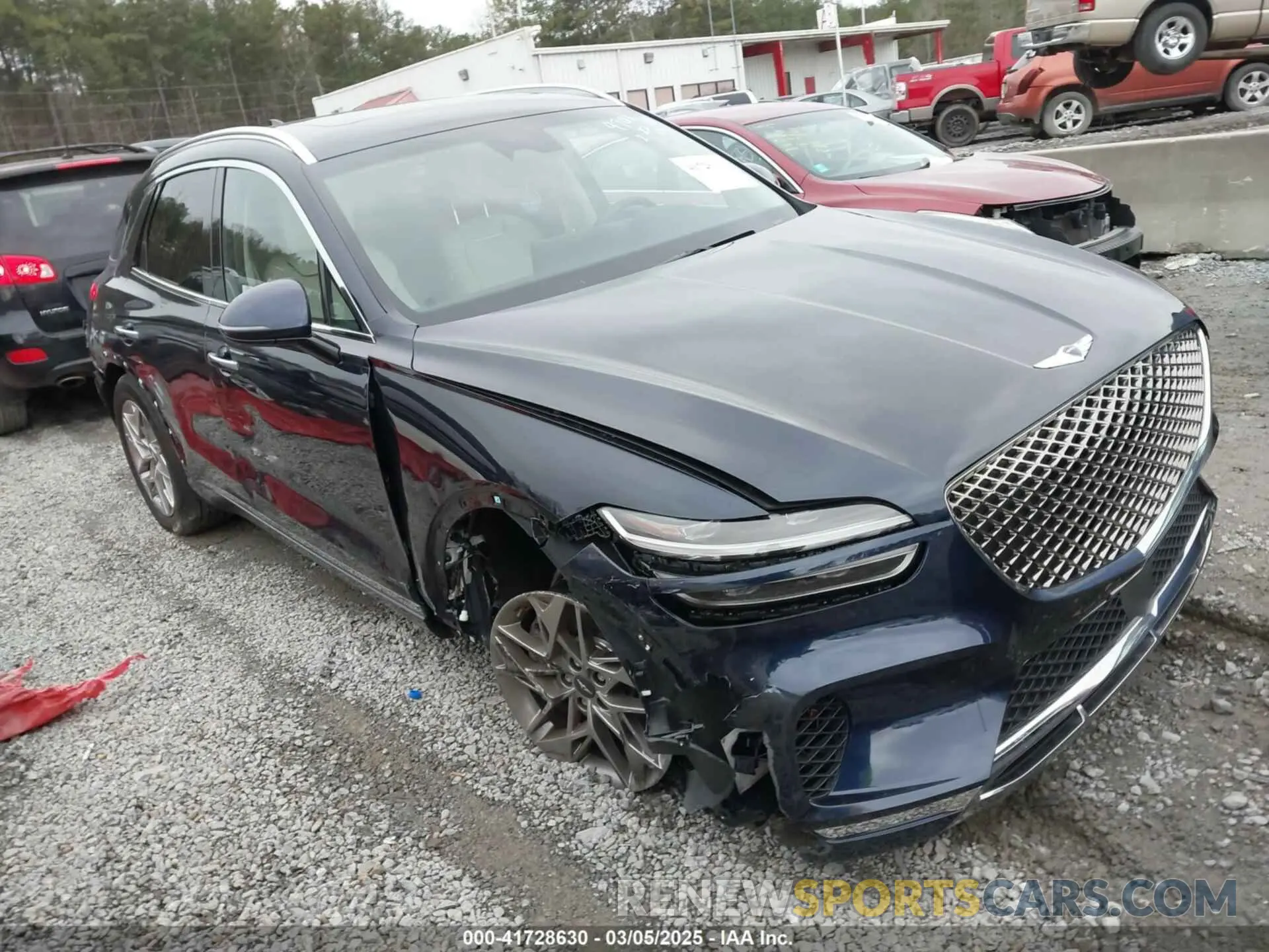 1 Photograph of a damaged car 5NMMADTB5SH019701 GENESIS GV70 2025