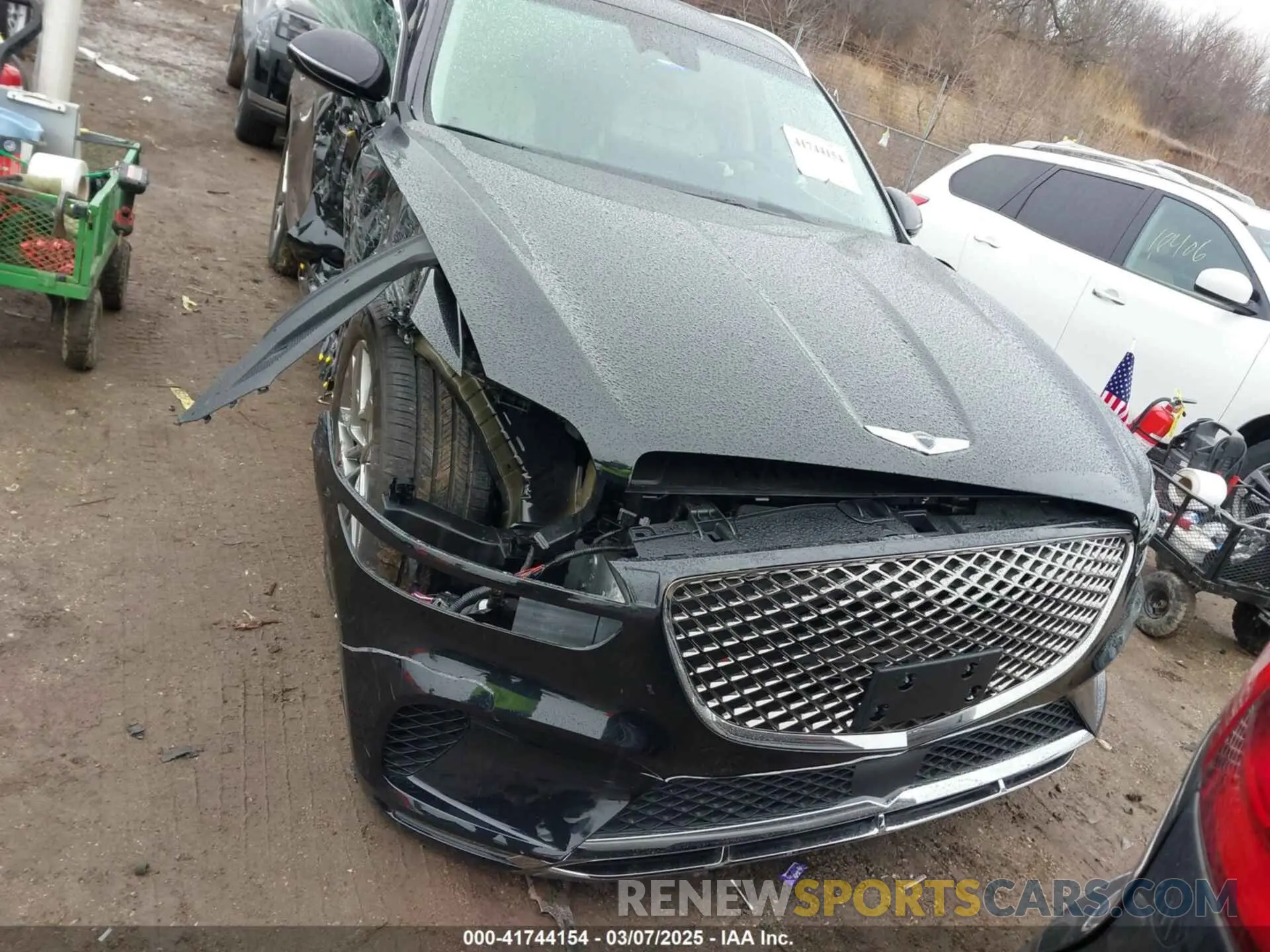 12 Photograph of a damaged car KMUMADTB6SU178118 GENESIS GV70 2025