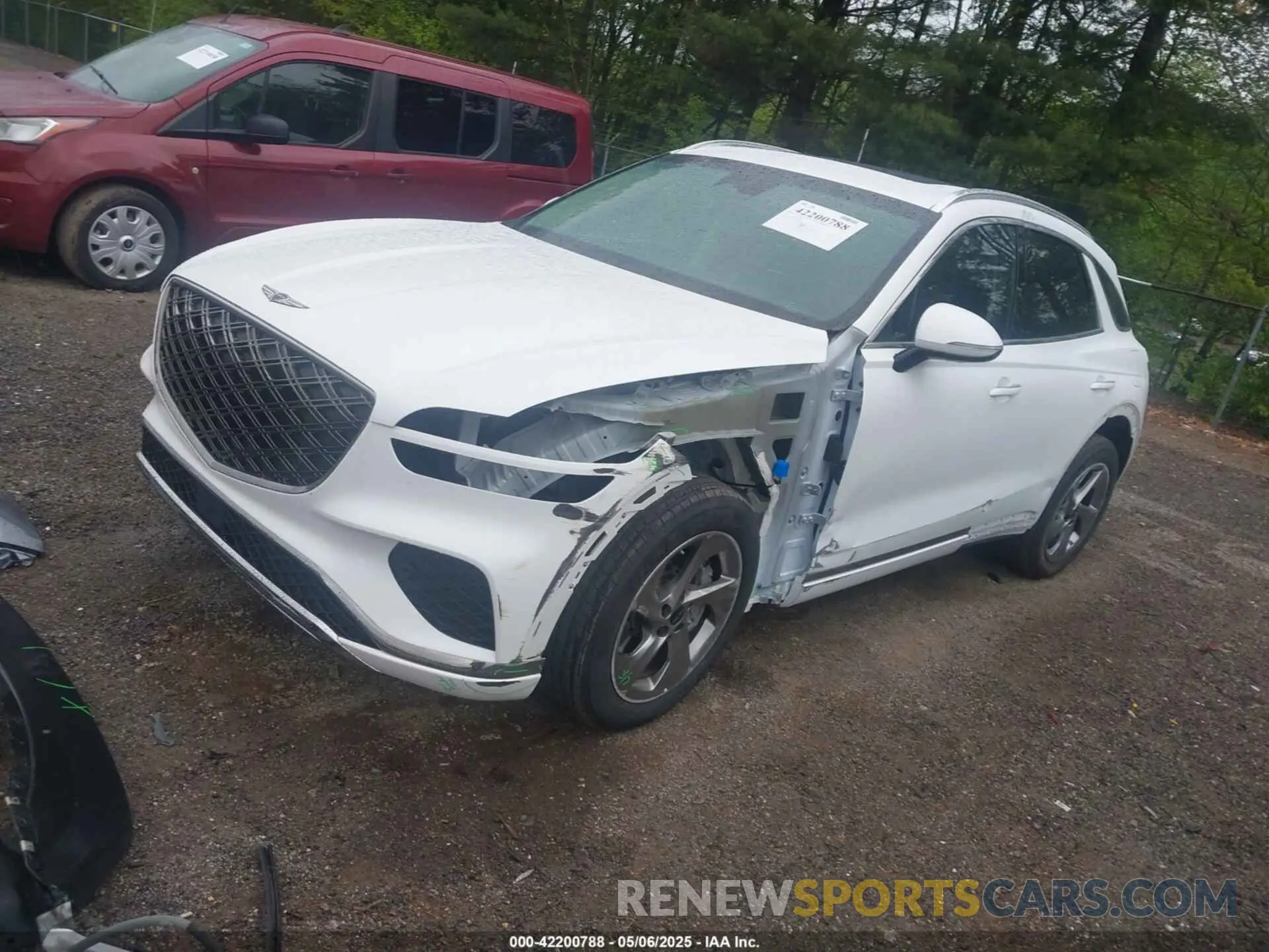 2 Photograph of a damaged car 5NMMADTB5TH035642 GENESIS GV70 2026