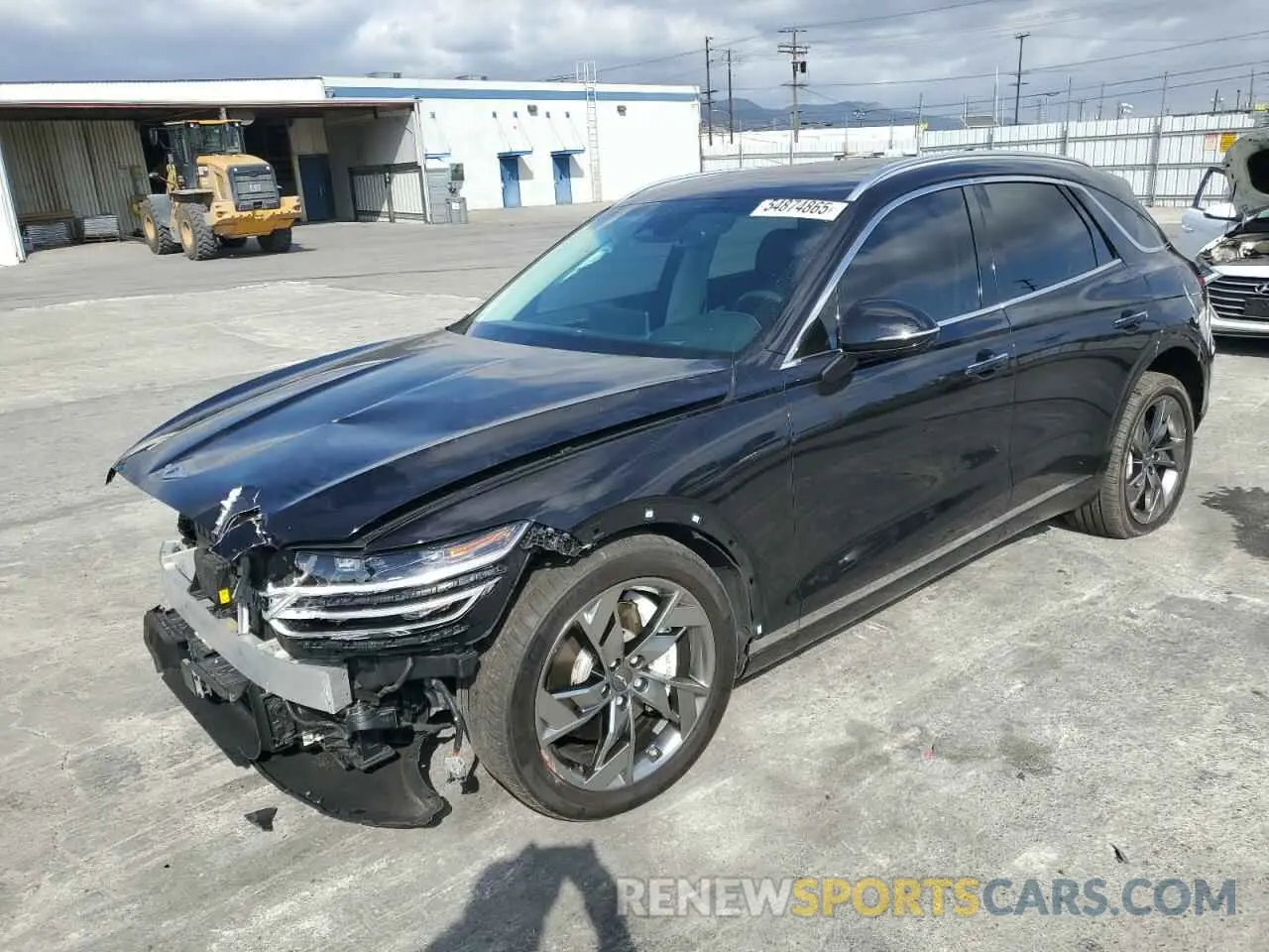 1 Photograph of a damaged car 5NMMCET1XRH001681 GENESIS GV70 ADVAN 2024