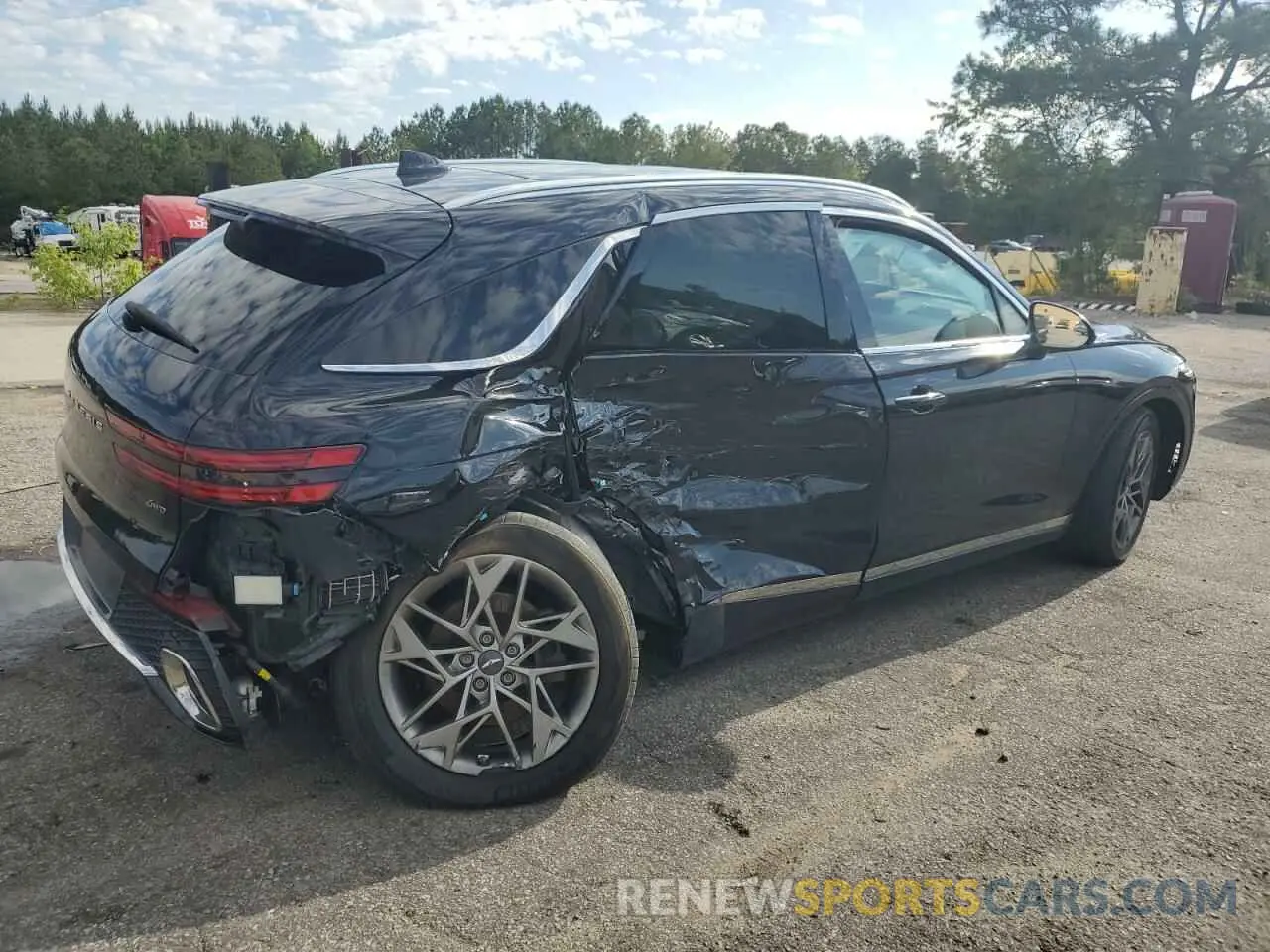 3 Photograph of a damaged car KMUMADTB1NU024145 GENESIS GV70 BASE 2022