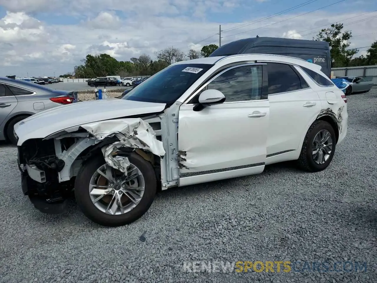 1 Photograph of a damaged car KMUMADTB1NU061826 GENESIS GV70 BASE 2022