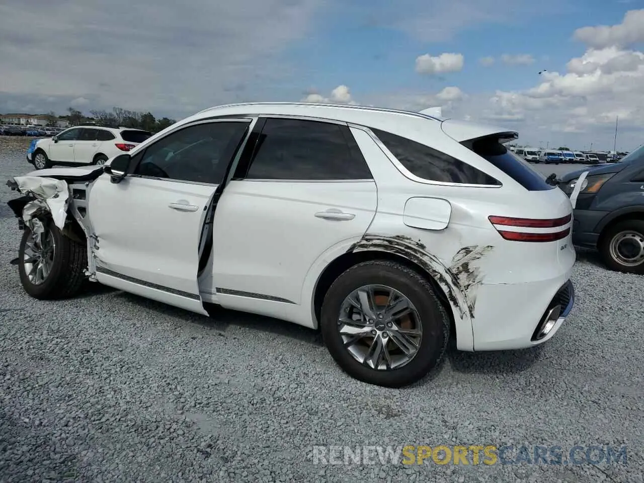 2 Photograph of a damaged car KMUMADTB1NU061826 GENESIS GV70 BASE 2022