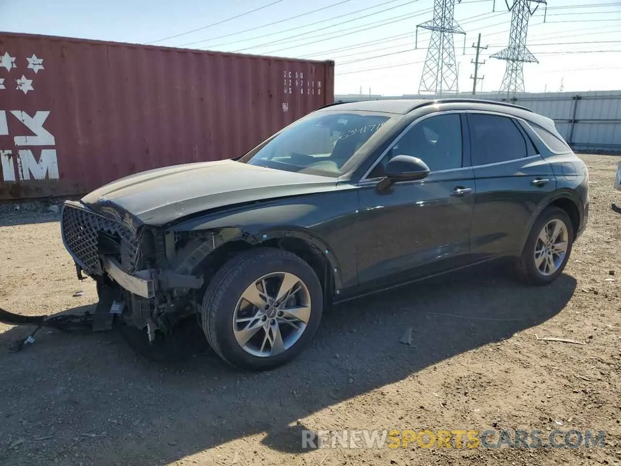 1 Photograph of a damaged car KMUMCDTC9NU014594 GENESIS GV70 BASE 2022