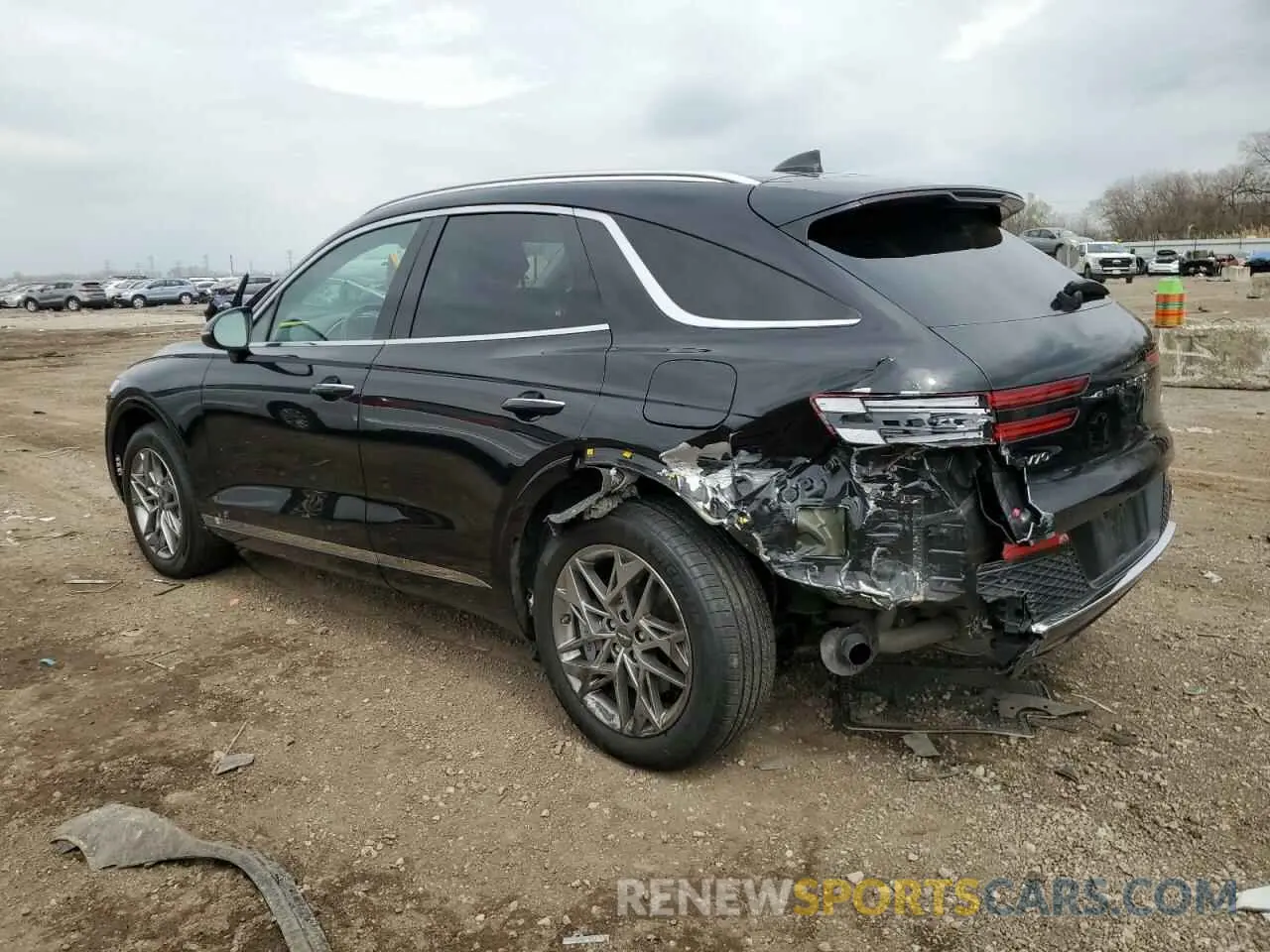 2 Photograph of a damaged car KMUMADTB0PU121114 GENESIS GV70 BASE 2023