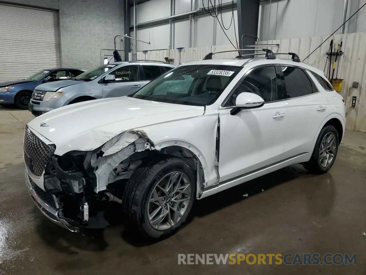 1 Photograph of a damaged car KMUMADTB1PU120781 GENESIS GV70 BASE 2023