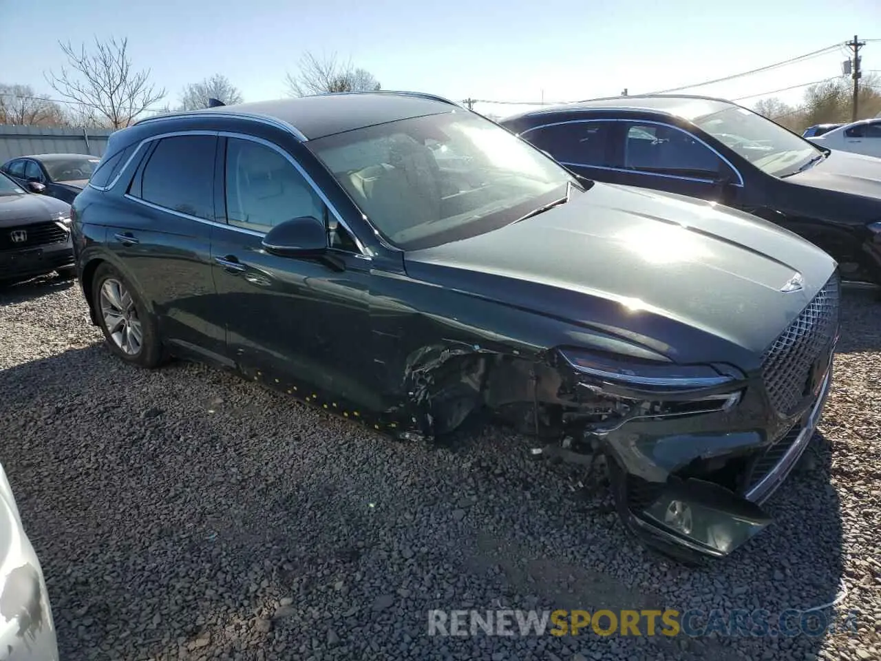 4 Photograph of a damaged car KMUMADTB4PU089042 GENESIS GV70 BASE 2023