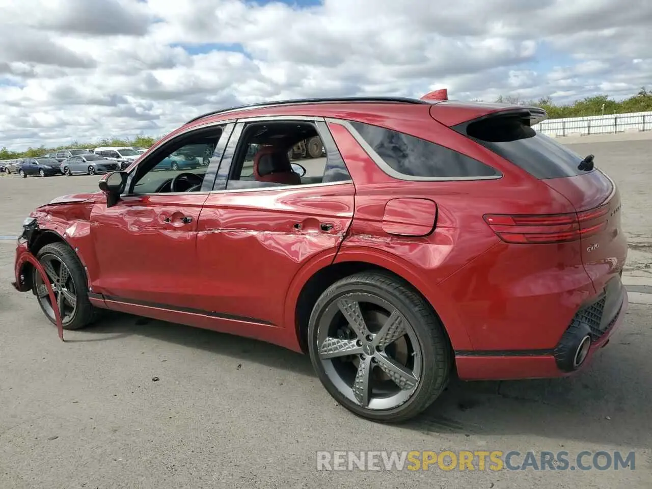 2 Photograph of a damaged car KMUMADTB5PU109041 GENESIS GV70 BASE 2023