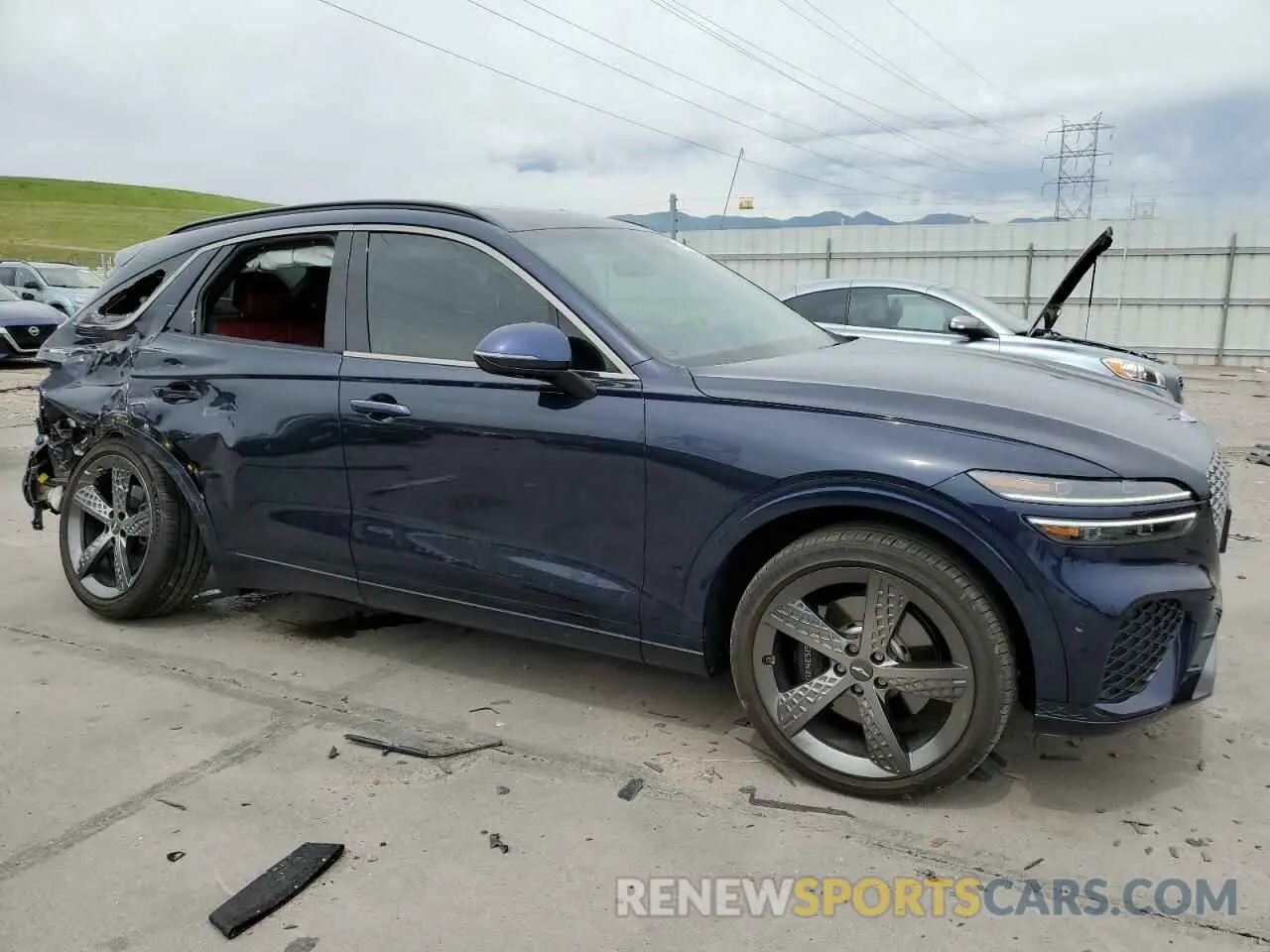 4 Photograph of a damaged car KMUMADTB8PU080537 GENESIS GV70 BASE 2023