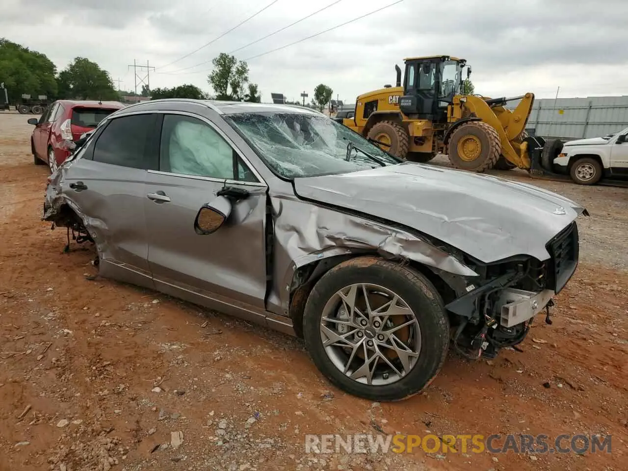 4 Photograph of a damaged car KMUMADTB9PU091448 GENESIS GV70 BASE 2023