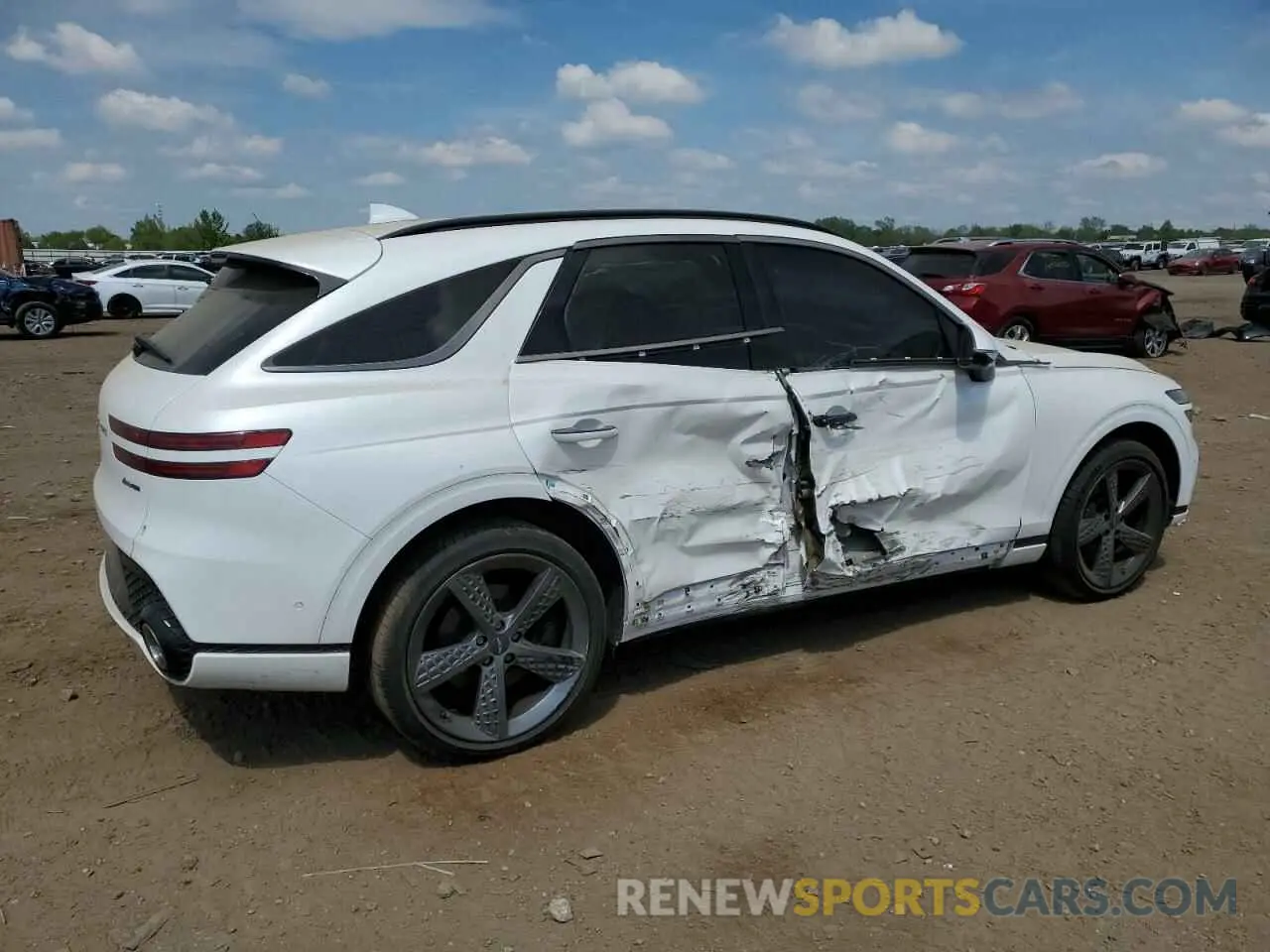 3 Photograph of a damaged car KMUMCDTC7PU102031 GENESIS GV70 BASE 2023