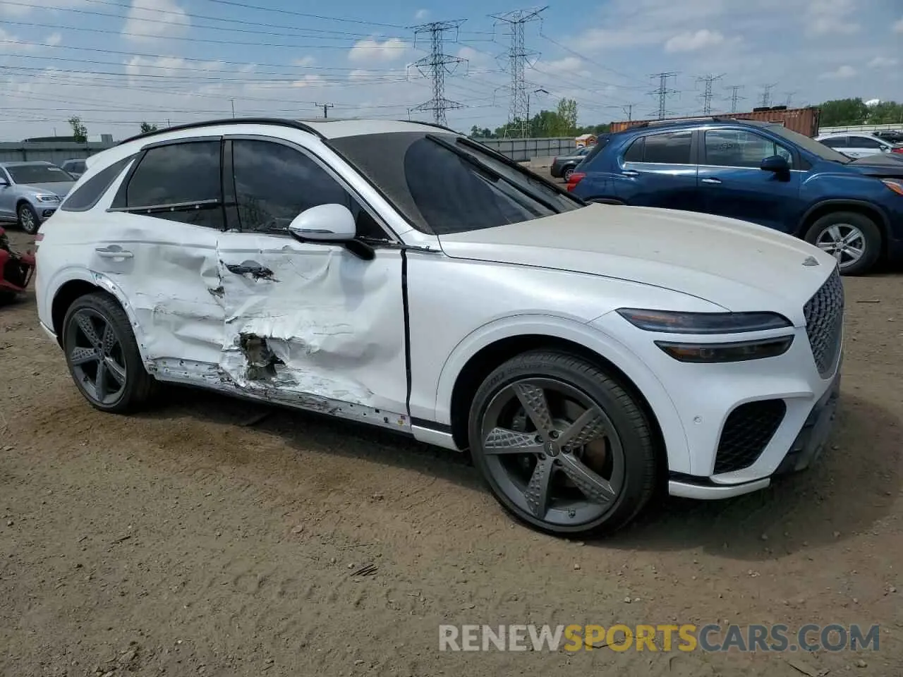 4 Photograph of a damaged car KMUMCDTC7PU102031 GENESIS GV70 BASE 2023