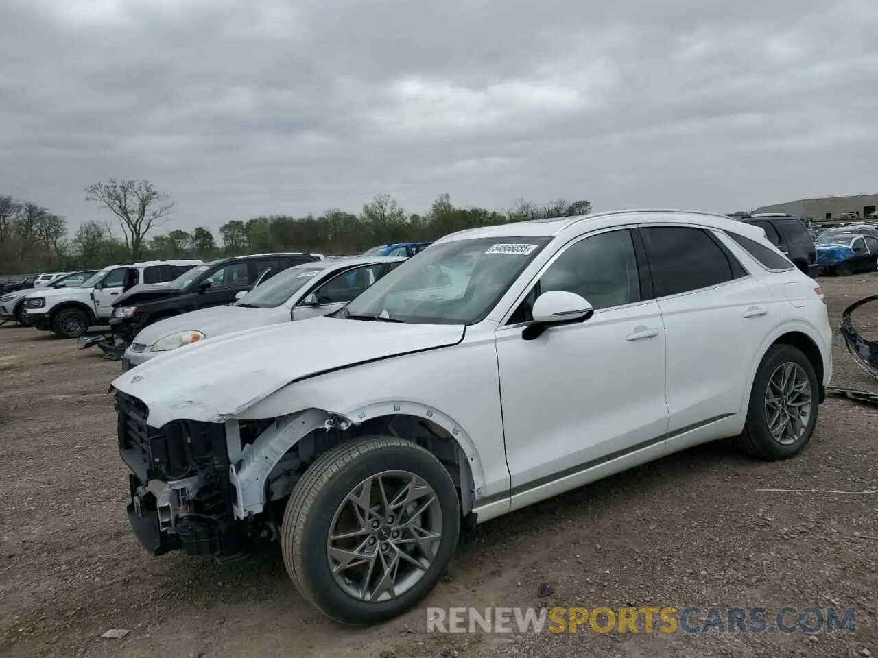 1 Photograph of a damaged car 5NMMADTB0RH008020 GENESIS GV70 BASE 2024