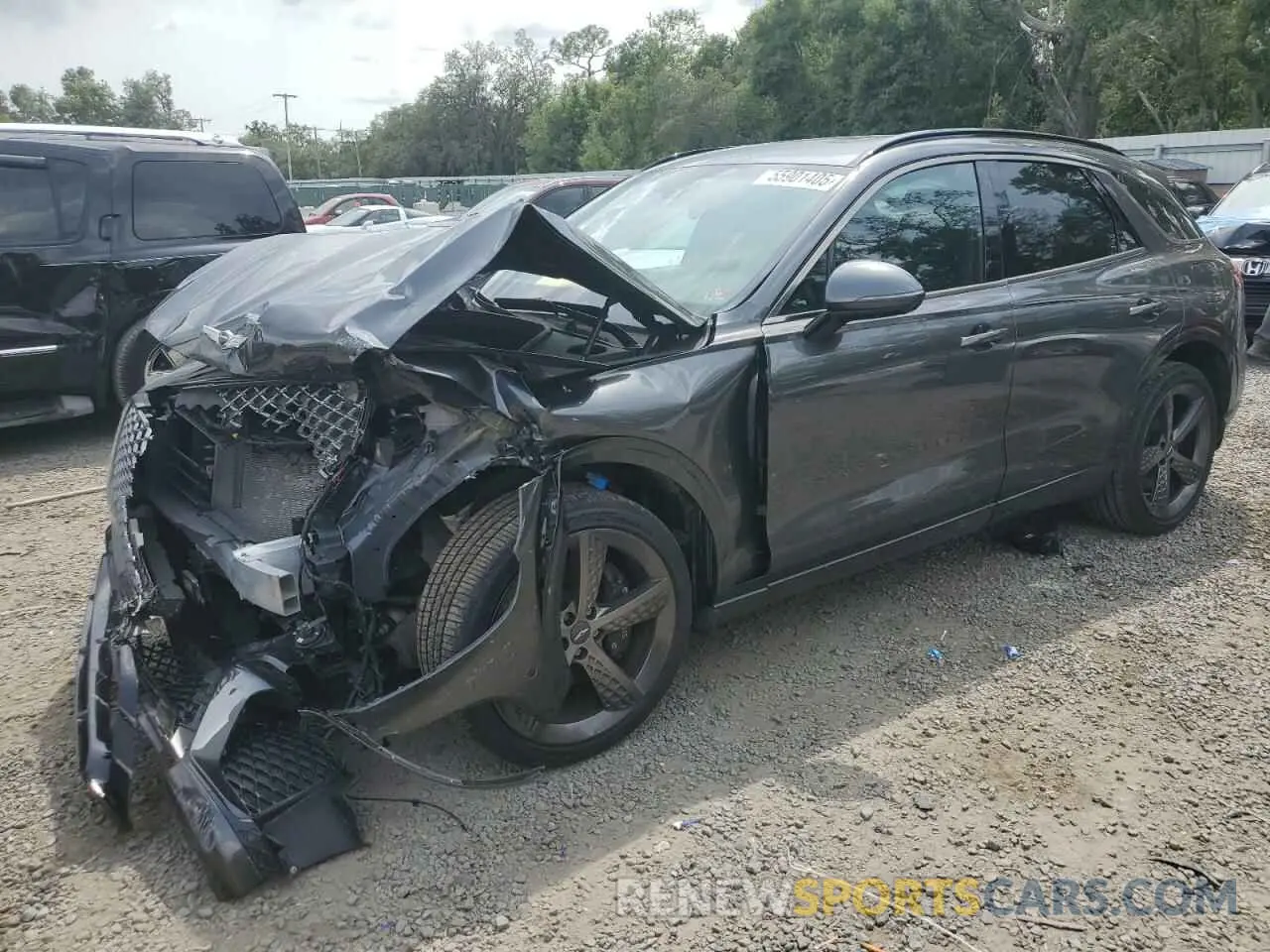 1 Photograph of a damaged car 5NMMADTB2RH002137 GENESIS GV70 BASE 2024