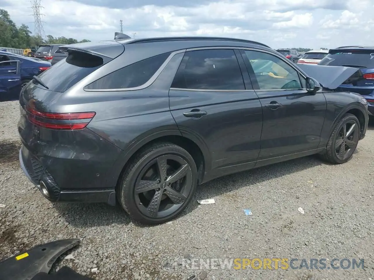3 Photograph of a damaged car 5NMMADTB2RH002137 GENESIS GV70 BASE 2024