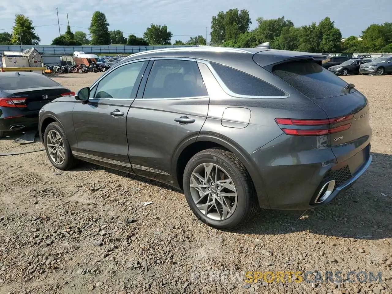 2 Photograph of a damaged car 5NMMADTB5RH007753 GENESIS GV70 BASE 2024