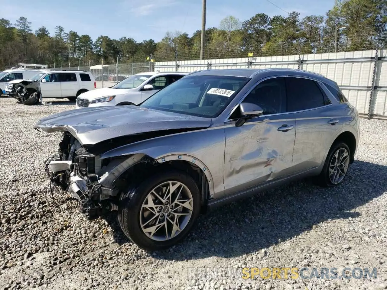 1 Photograph of a damaged car 5NMMADTB8RH004698 GENESIS GV70 BASE 2024