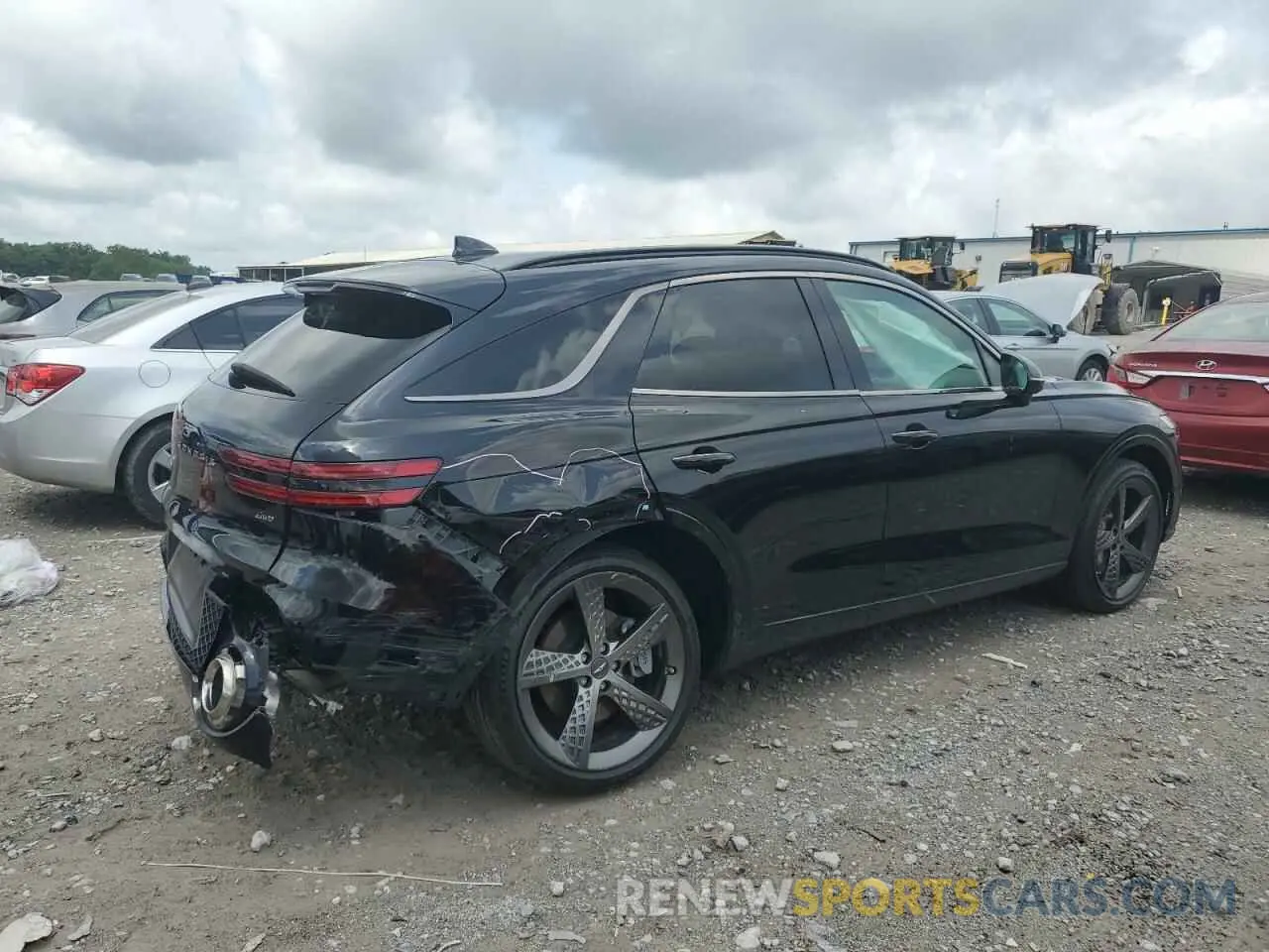 3 Photograph of a damaged car 5NMMADTB8RH012400 GENESIS GV70 BASE 2024
