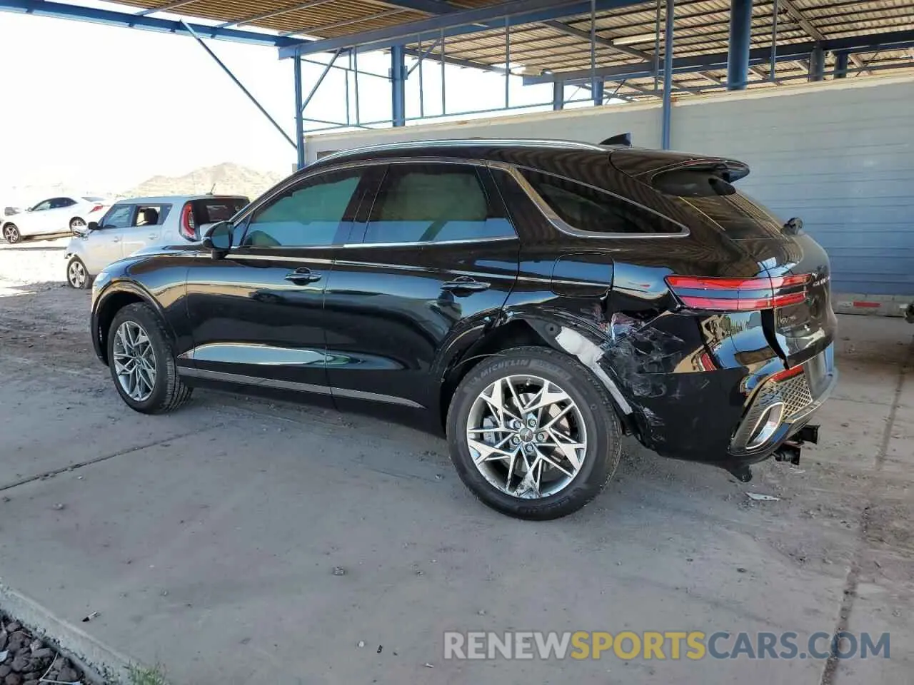 2 Photograph of a damaged car 5NMMADTB8RH016074 GENESIS GV70 BASE 2024