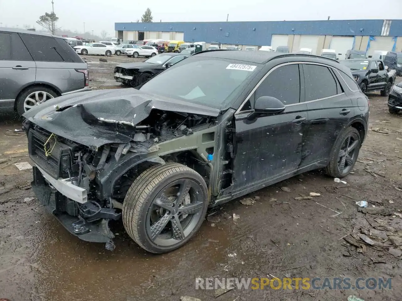 1 Photograph of a damaged car 5NMMADTBXRH010177 GENESIS GV70 BASE 2024