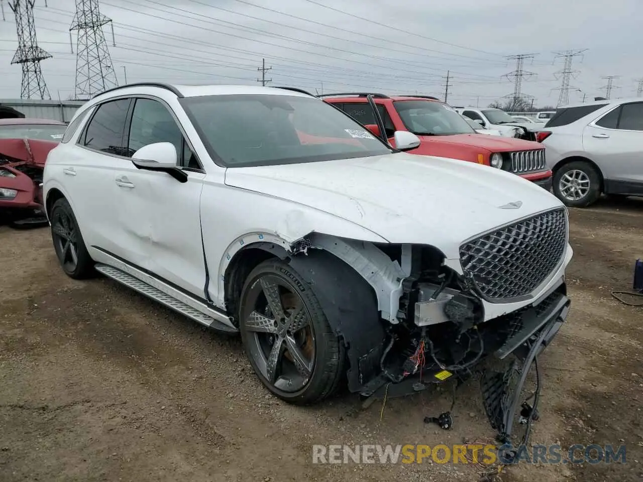 4 Photograph of a damaged car 5NMMCDTC9RH013882 GENESIS GV70 BASE 2024