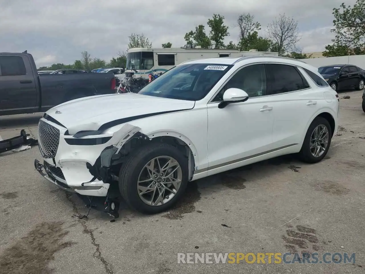 1 Photograph of a damaged car 5NMMADTB7SH030943 GENESIS GV70 BASE 2025