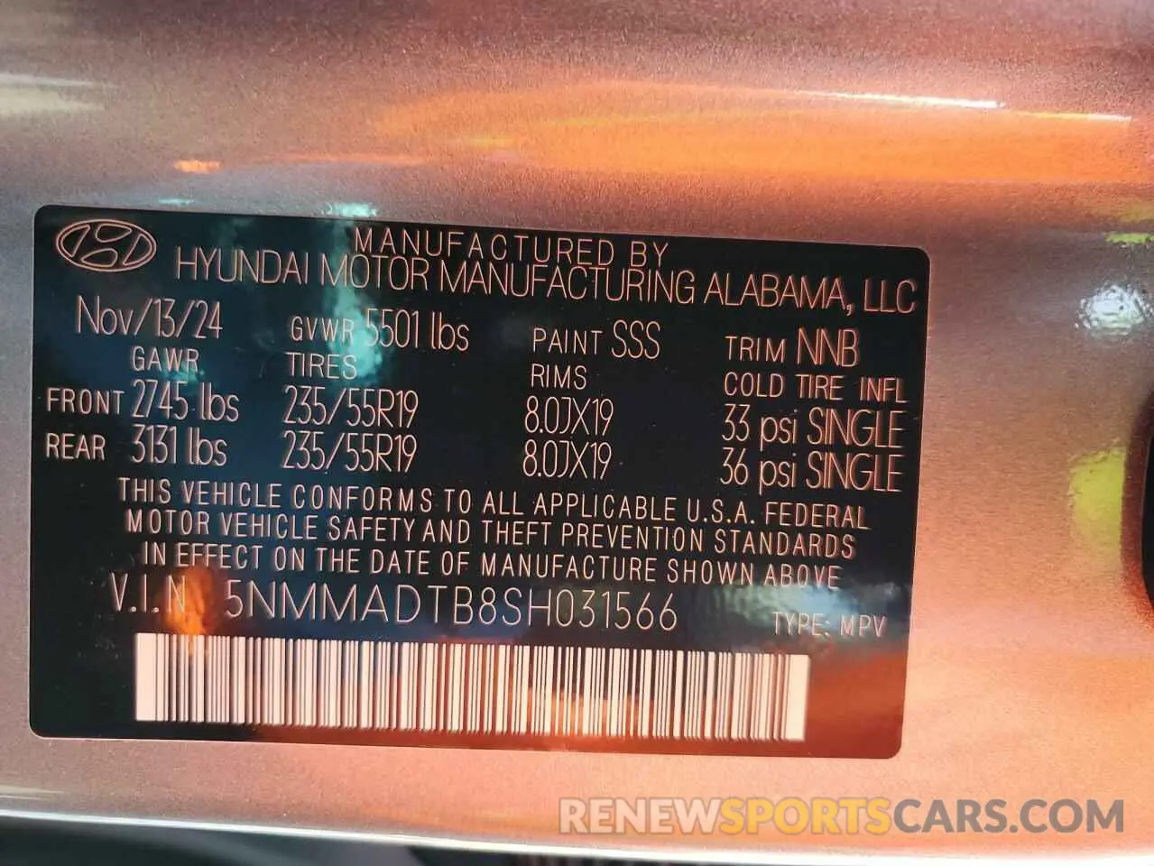 14 Photograph of a damaged car 5NMMADTB8SH031566 GENESIS GV70 BASE 2025