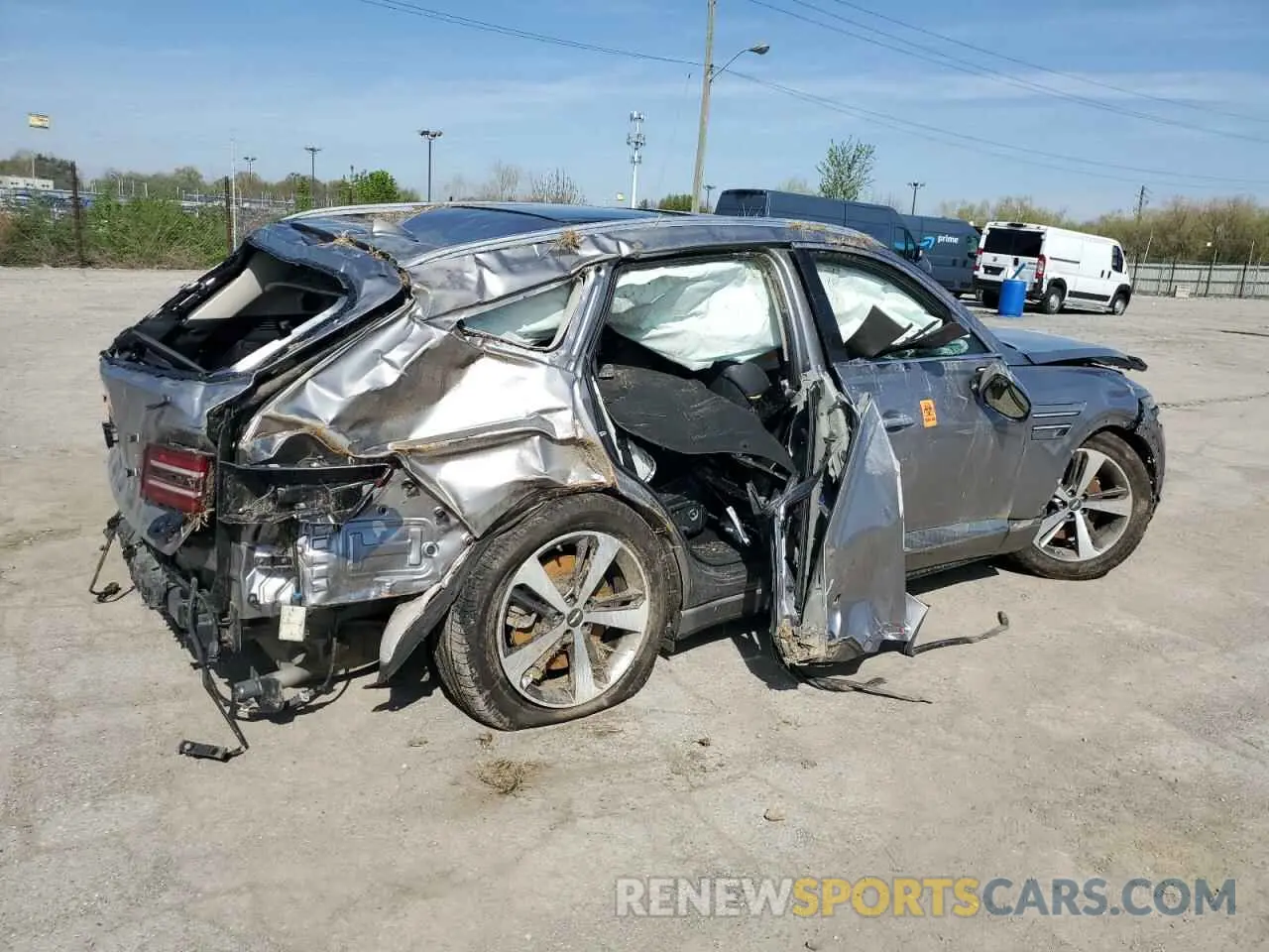 3 Photograph of a damaged car KMUHBDSB0MU034504 GENESIS GV80 2021