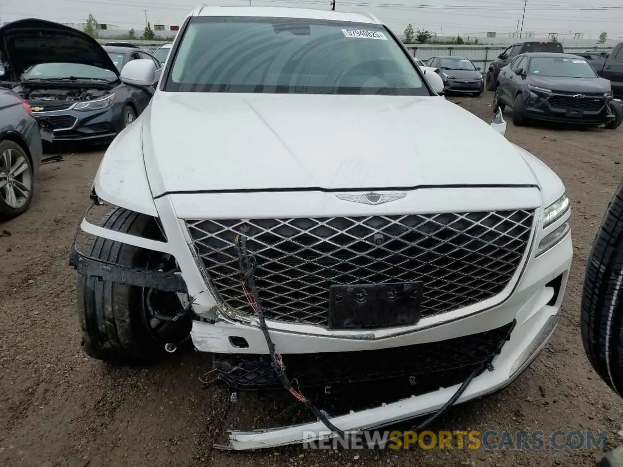 5 Photograph of a damaged car KMUHBDSB5MU040718 GENESIS GV80 2021