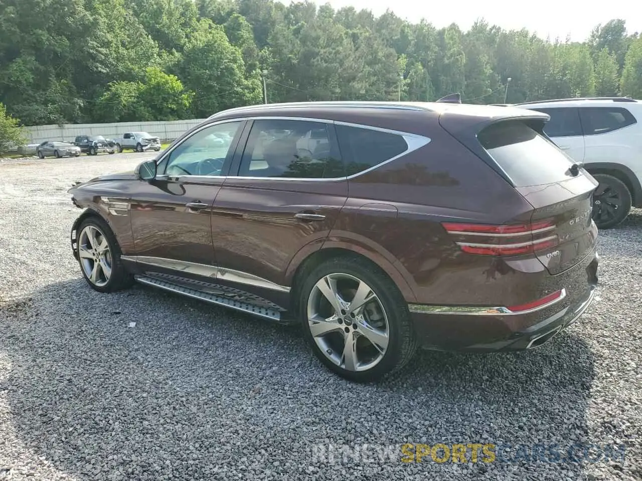 2 Photograph of a damaged car KMUHCESC3MU054662 GENESIS GV80 2021