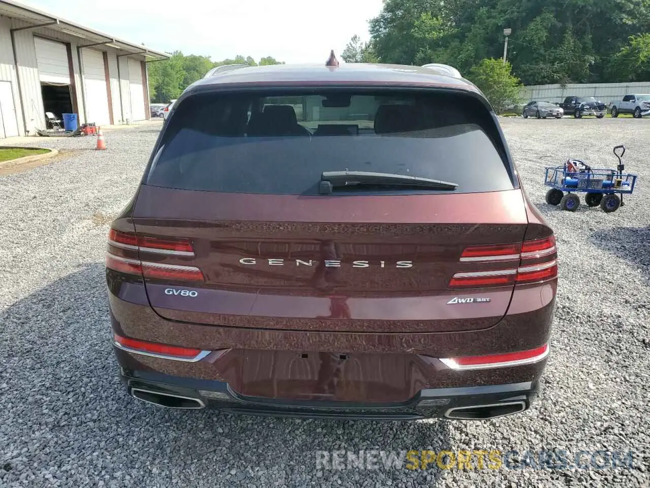 6 Photograph of a damaged car KMUHCESC3MU054662 GENESIS GV80 2021