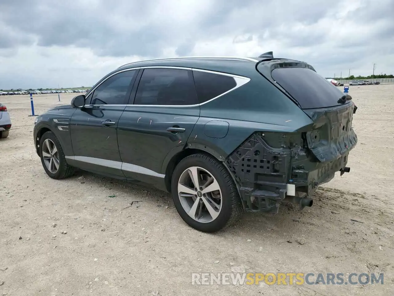 2 Photograph of a damaged car KMUHCESC6MU066563 GENESIS GV80 2021