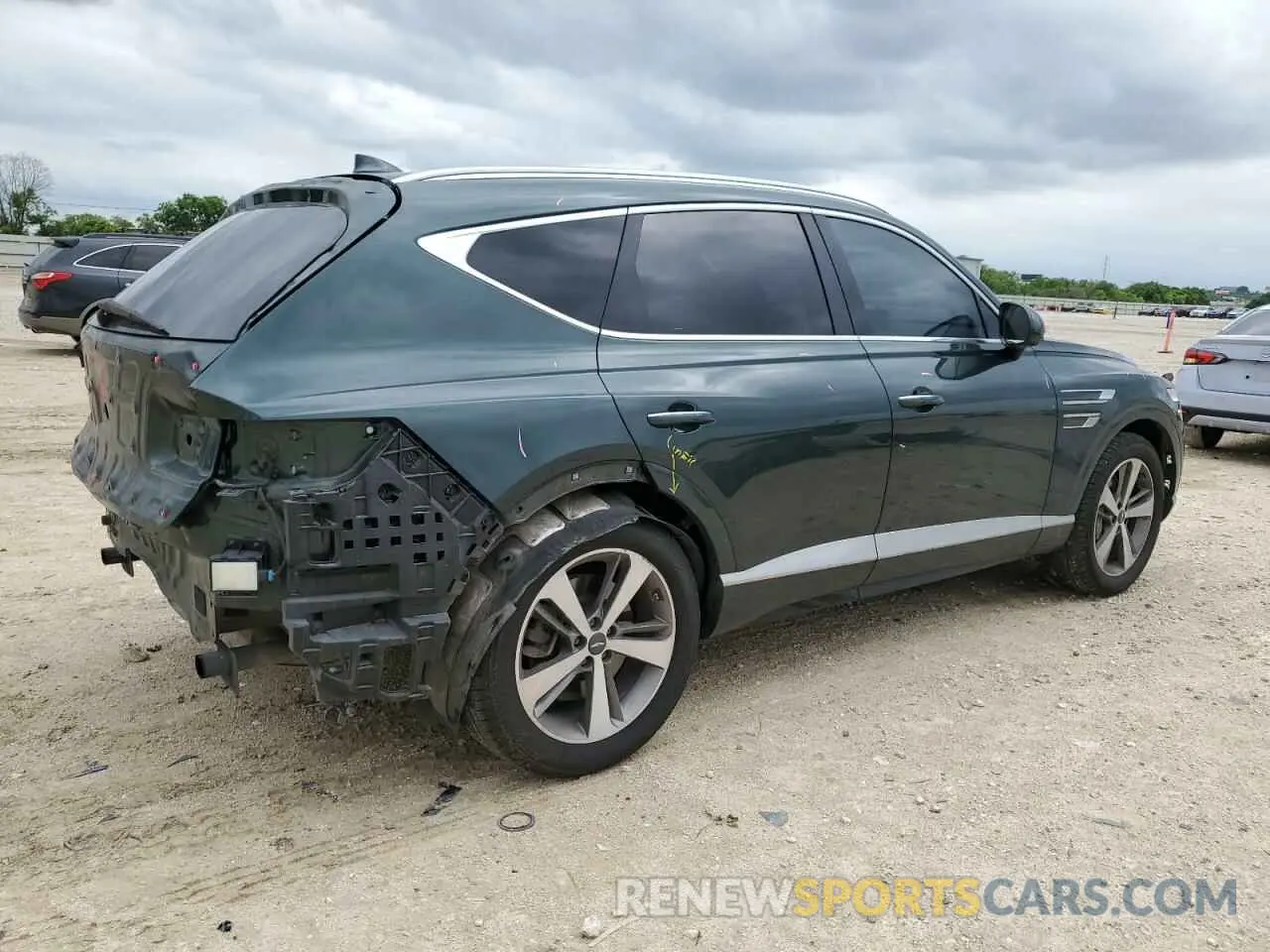 3 Photograph of a damaged car KMUHCESC6MU066563 GENESIS GV80 2021