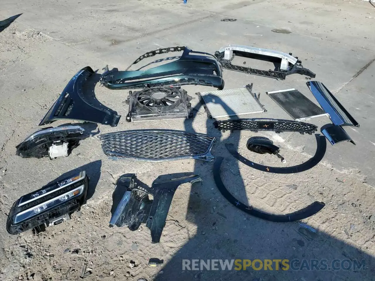13 Photograph of a damaged car KMUHCESC7MU040635 GENESIS GV80 2021