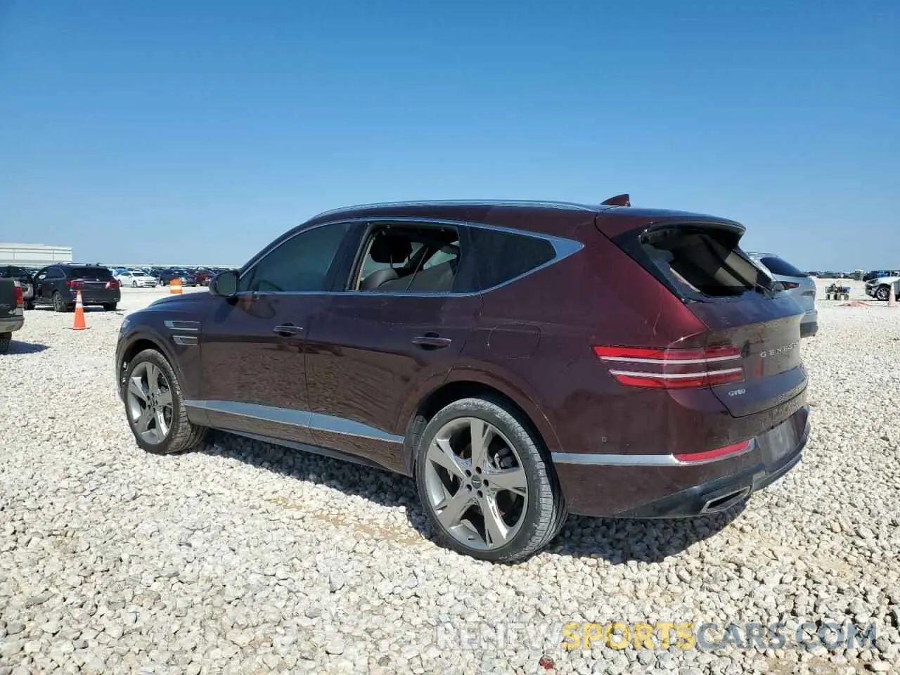 2 Photograph of a damaged car KMUHCESC7MU044023 GENESIS GV80 2021