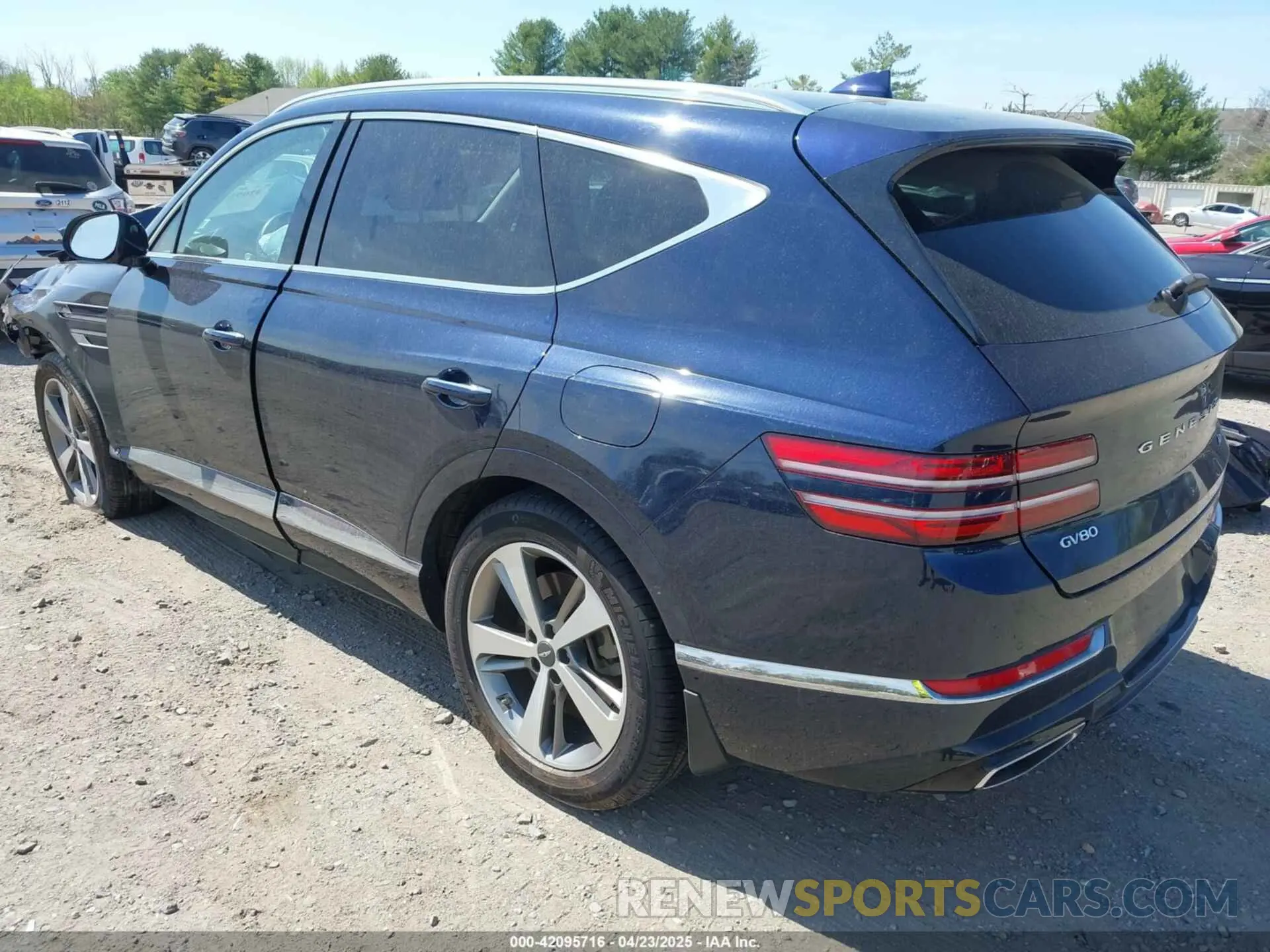 3 Photograph of a damaged car KMUHCESC7MU066507 GENESIS GV80 2021