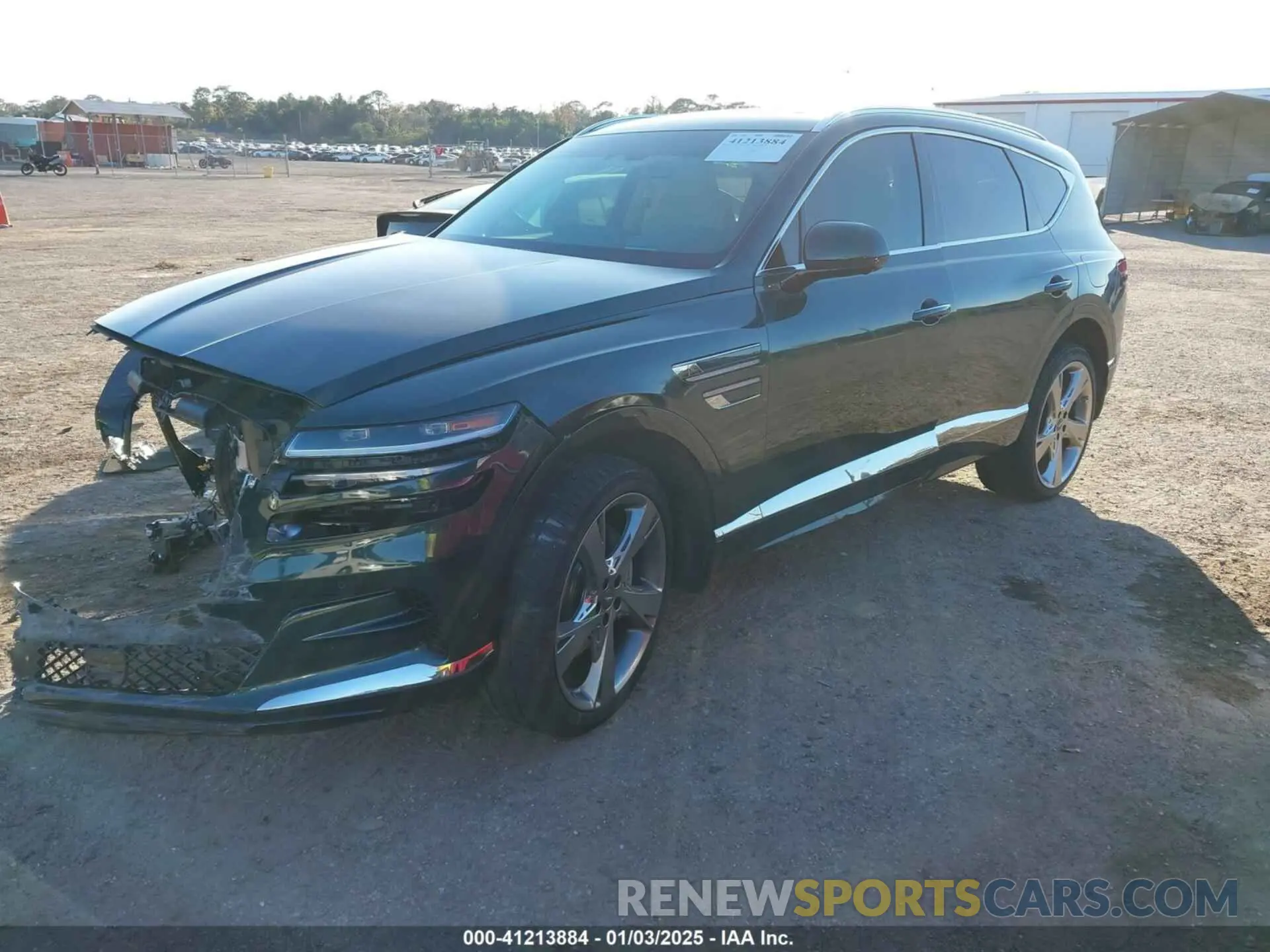 2 Photograph of a damaged car KMUHCESC7MU072310 GENESIS GV80 2021
