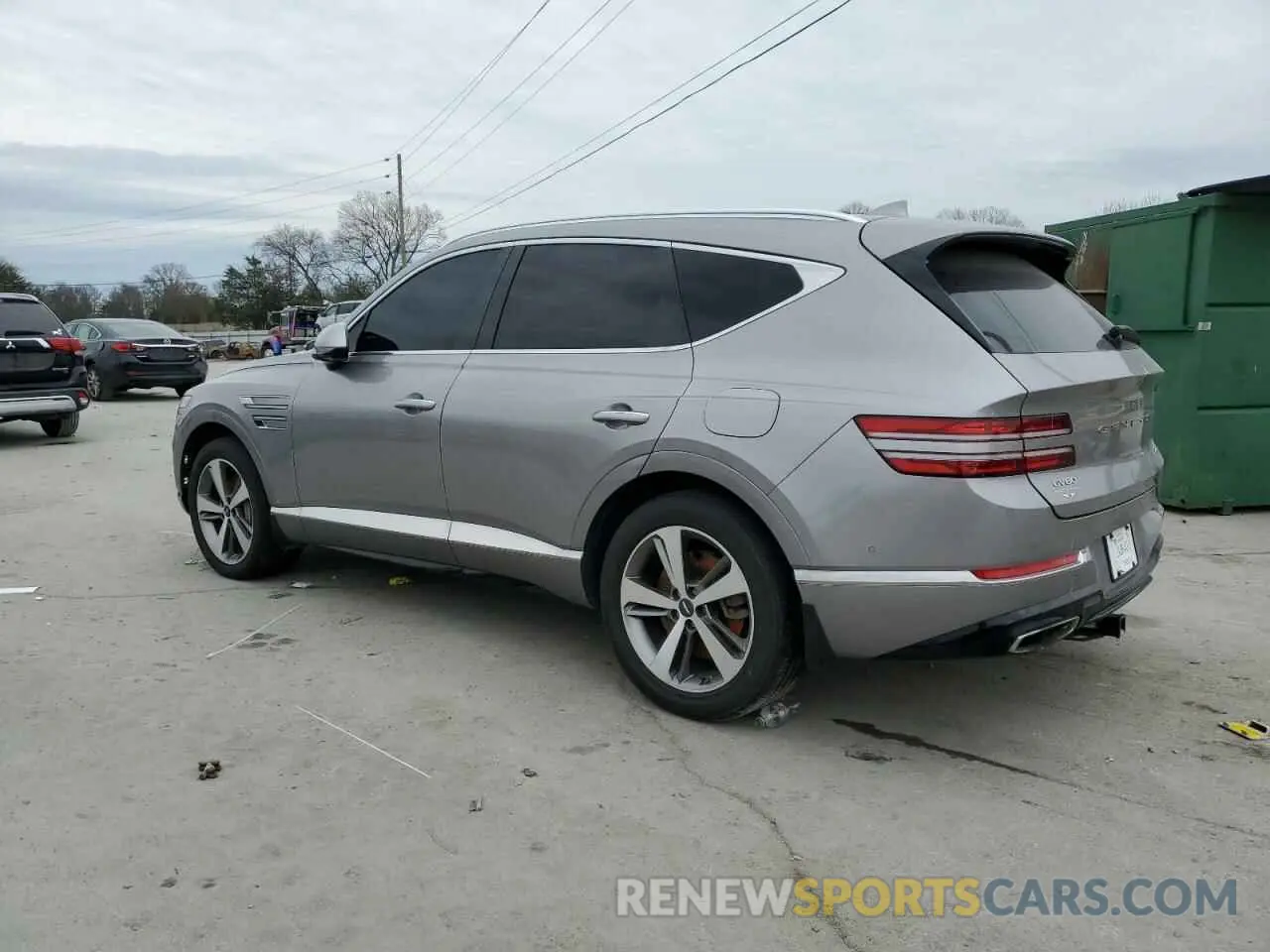 2 Photograph of a damaged car KMUHCESC9MU064855 GENESIS GV80 2021