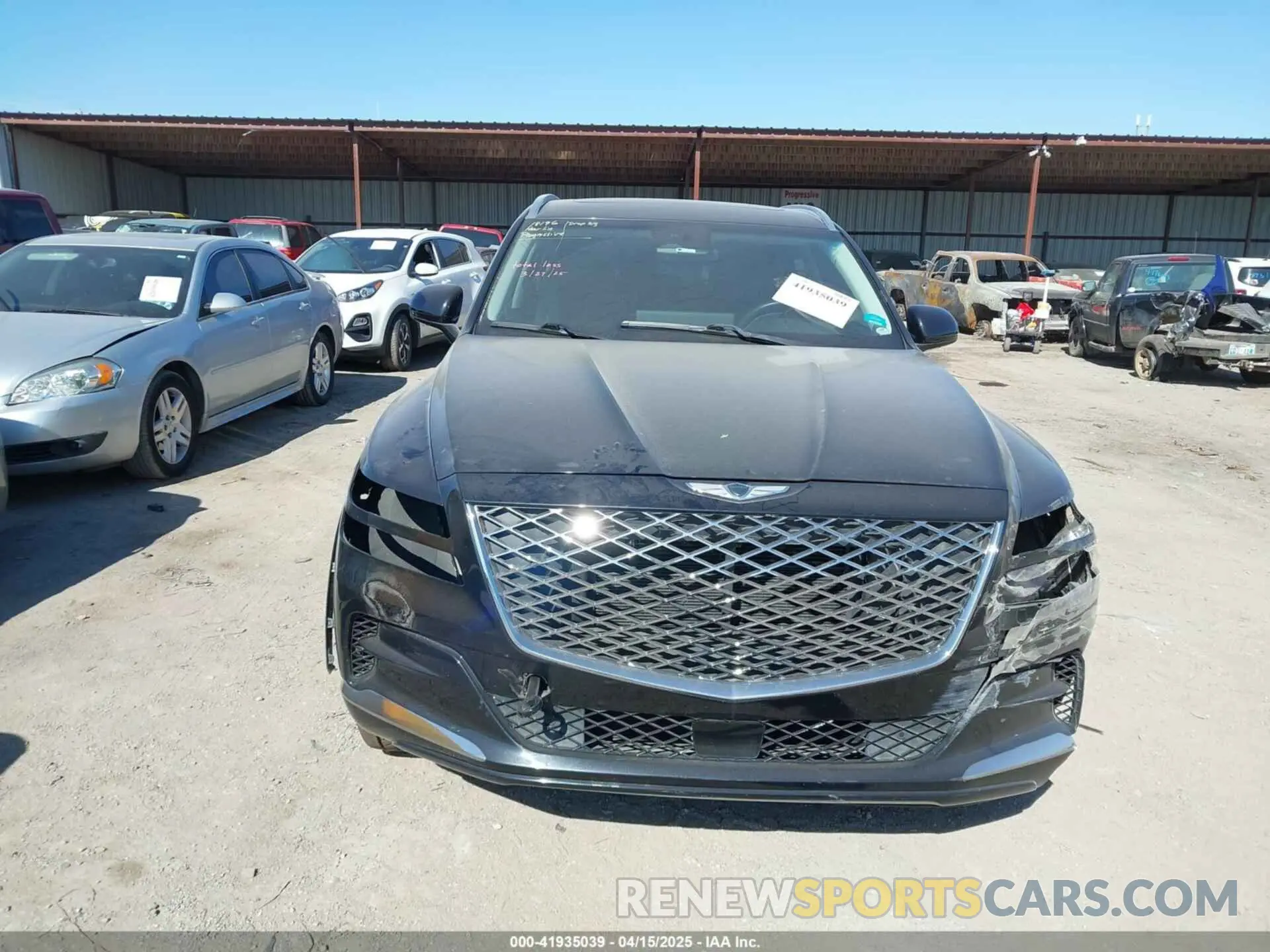 12 Photograph of a damaged car KMUHCESCXMU060538 GENESIS GV80 2021
