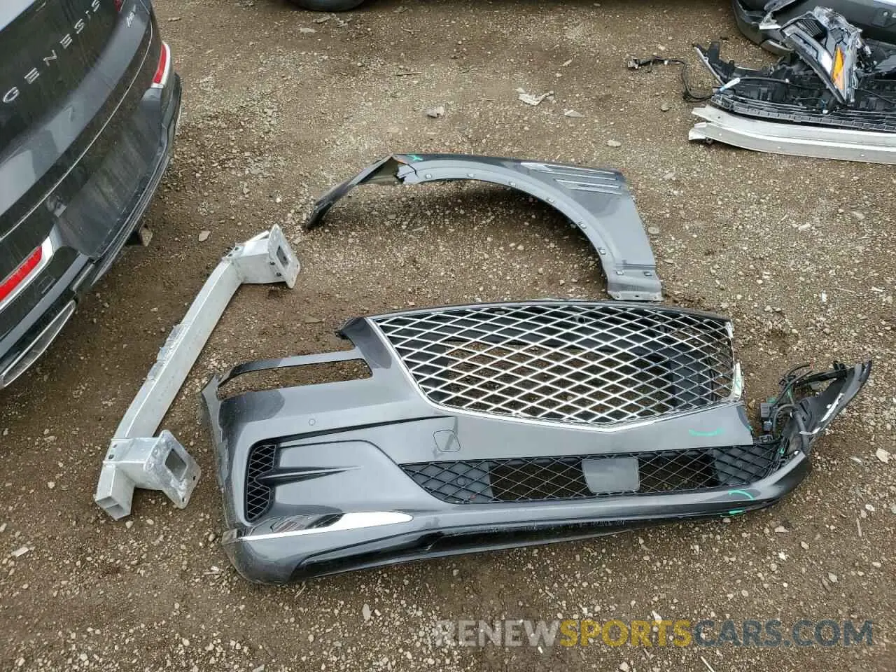 12 Photograph of a damaged car KMUHCESC0NU083165 GENESIS GV80 2022