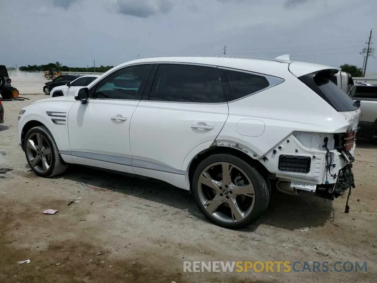 2 Photograph of a damaged car KMUHCESC3NU084987 GENESIS GV80 2022