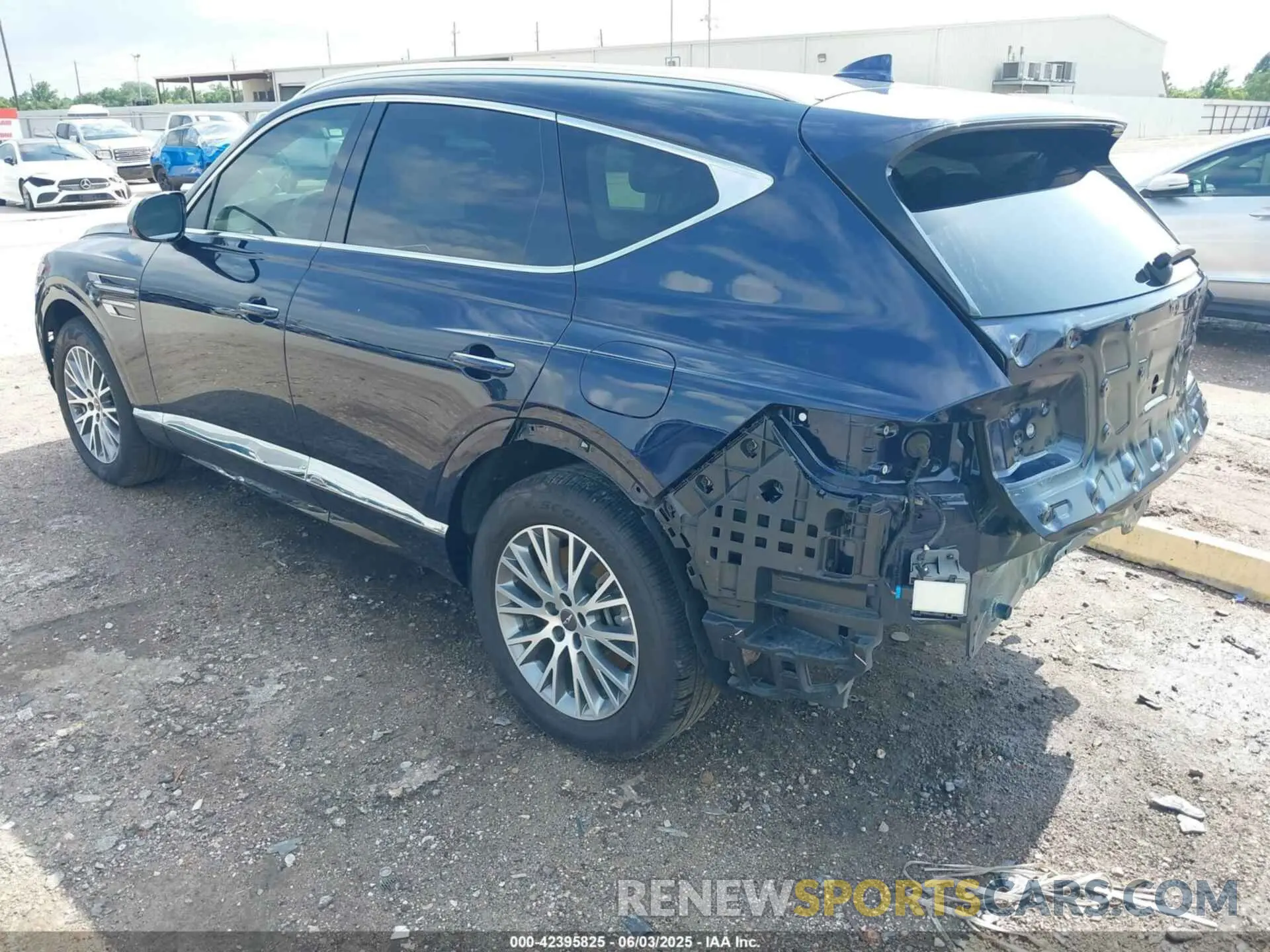 3 Photograph of a damaged car KMUHBDSB2PU109420 GENESIS GV80 2023