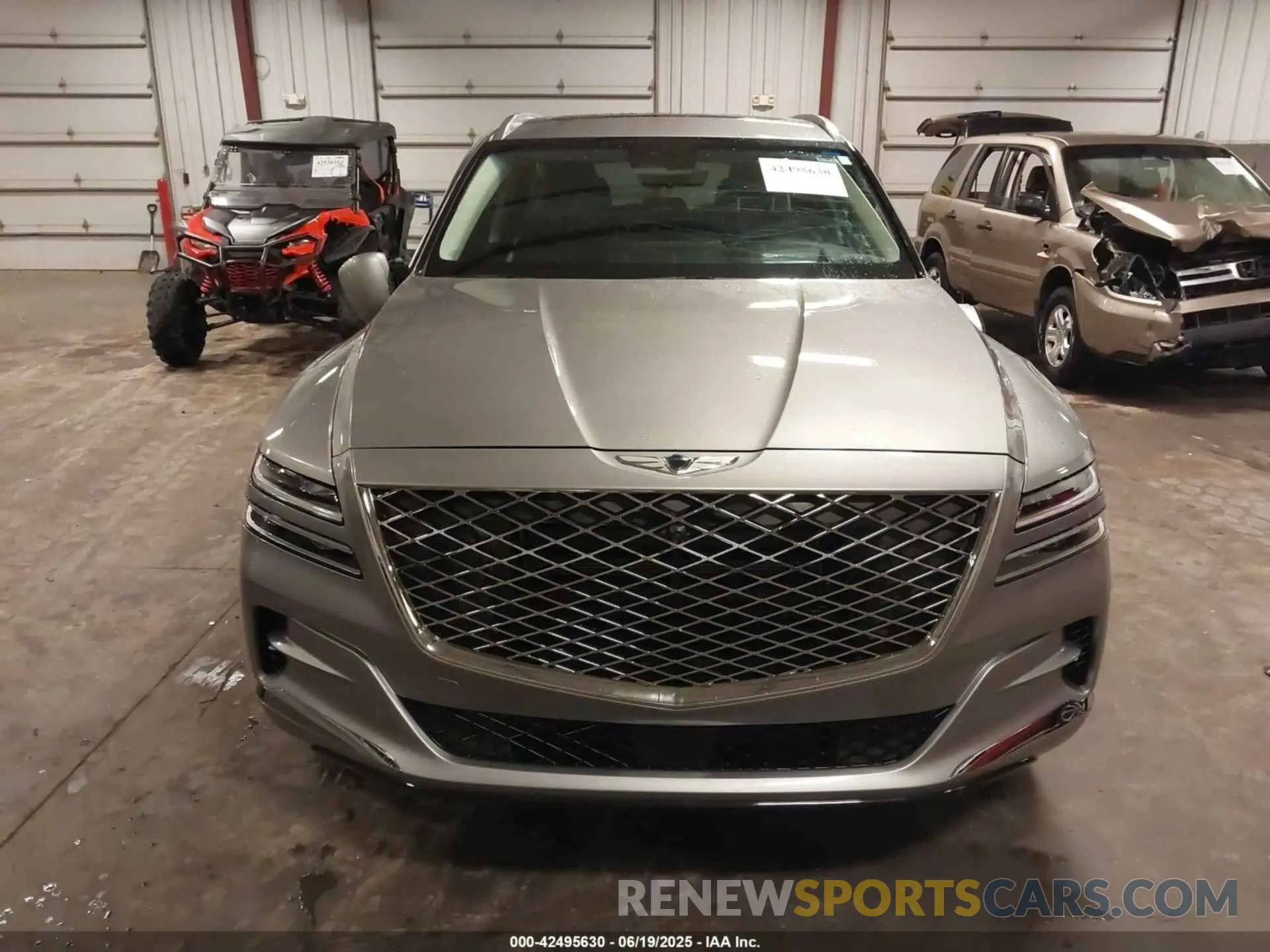 13 Photograph of a damaged car KMUHBDSB4PU130267 GENESIS GV80 2023